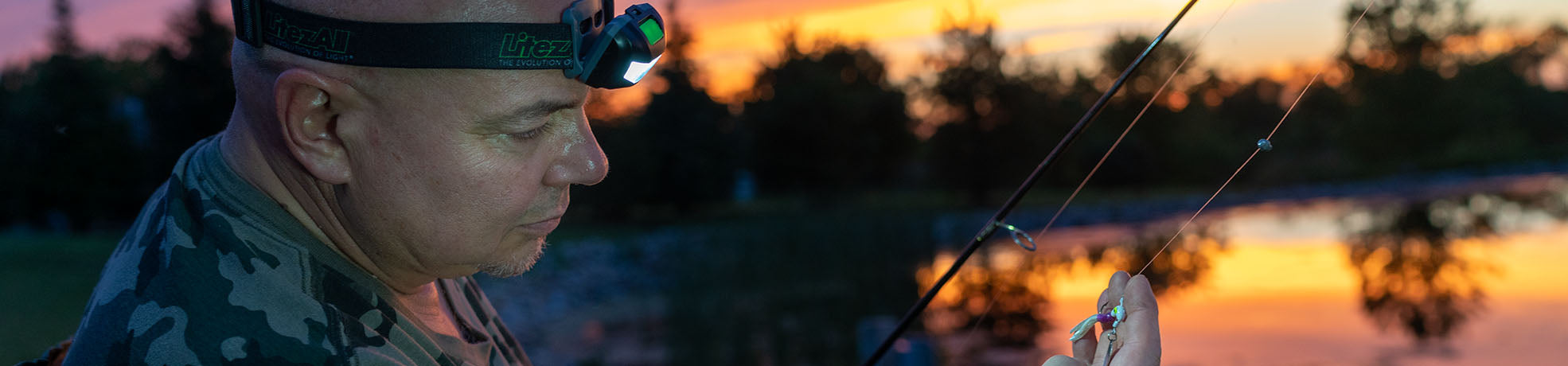 LitezAll brand COB LED headlamps for work, recreation and camping