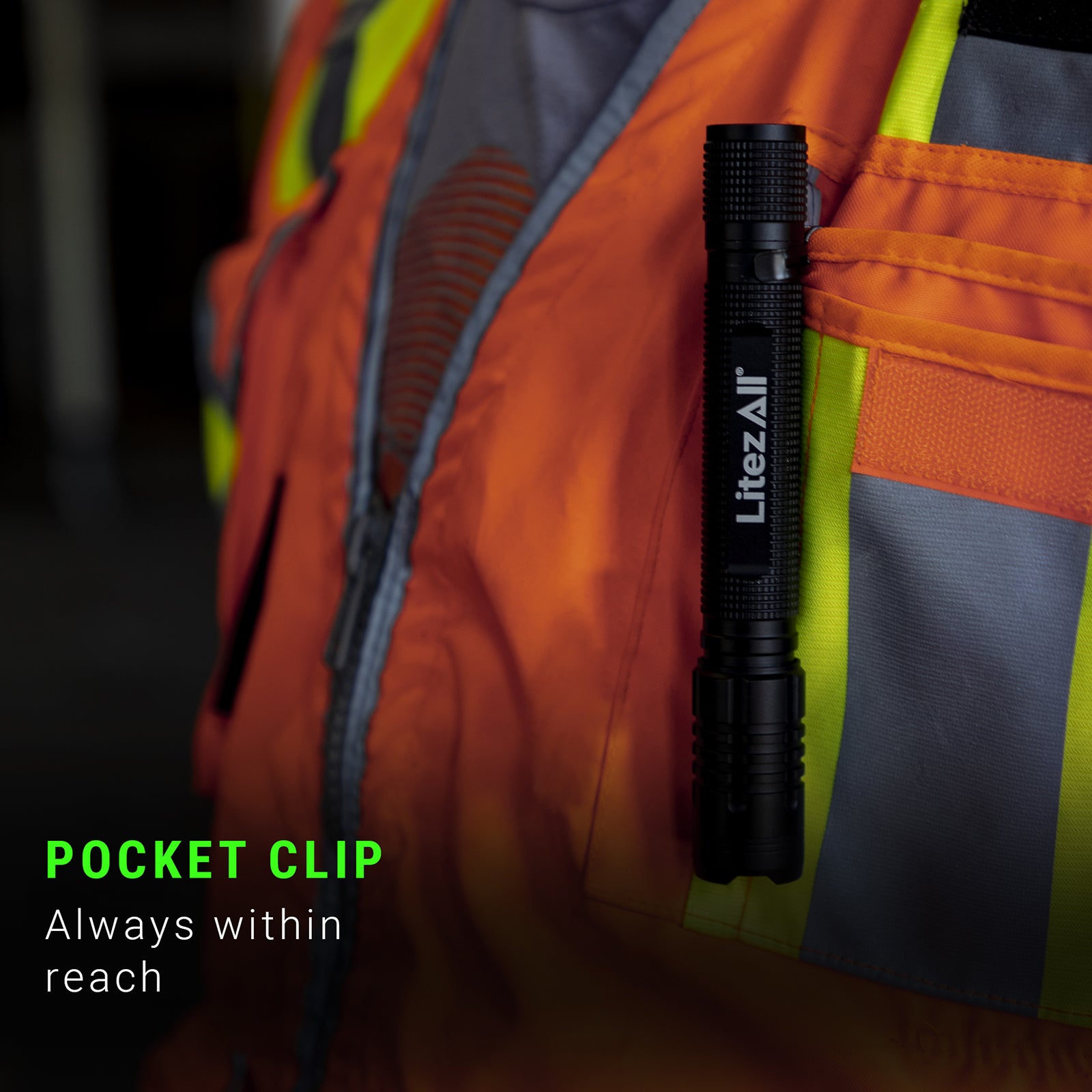 LitezAll® 280 Lumen Tactical Flashlight - LitezAll - 5
