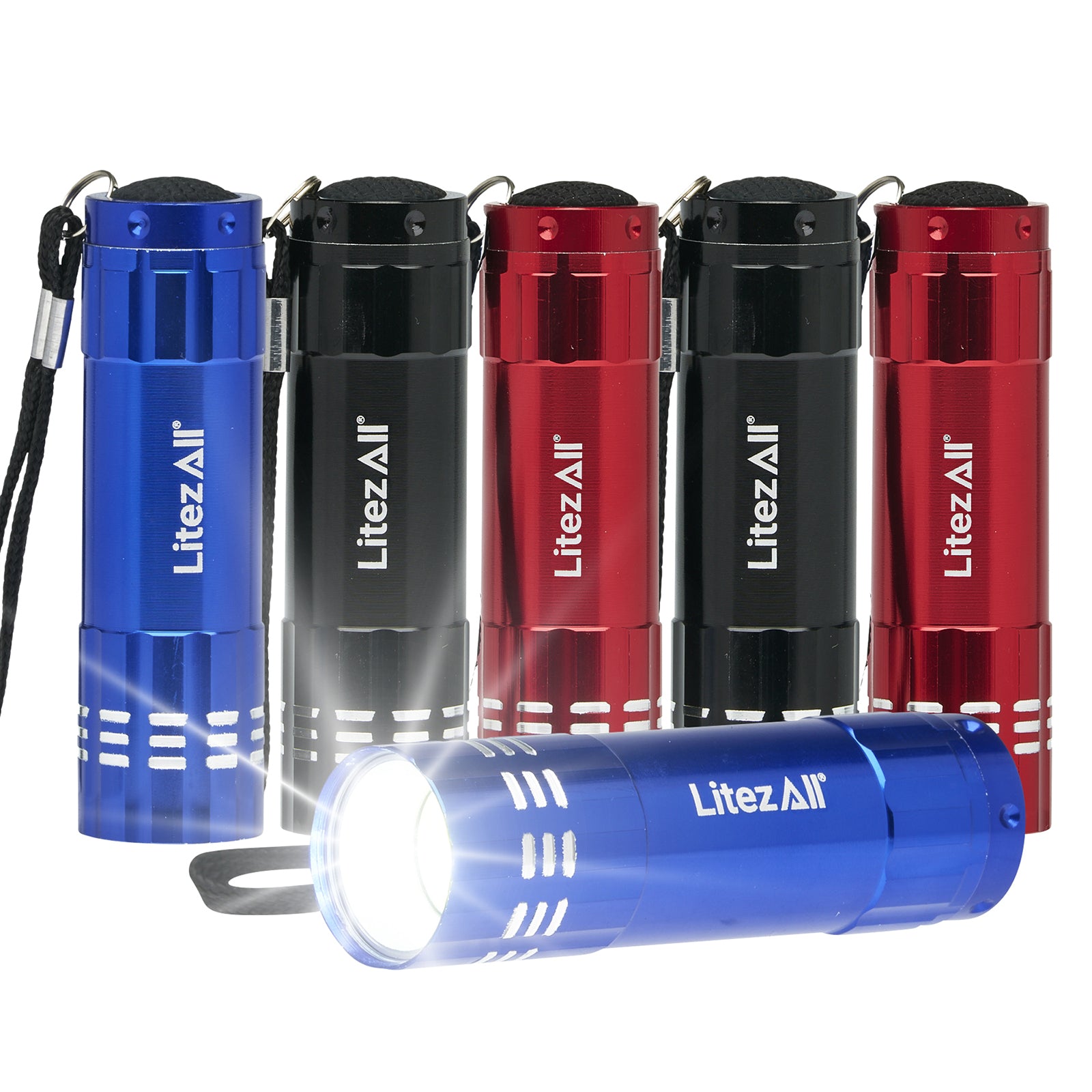 LitezAll® Aluminum Pocket Flashlight 6 Pack - LitezAll - Flashlights - 2