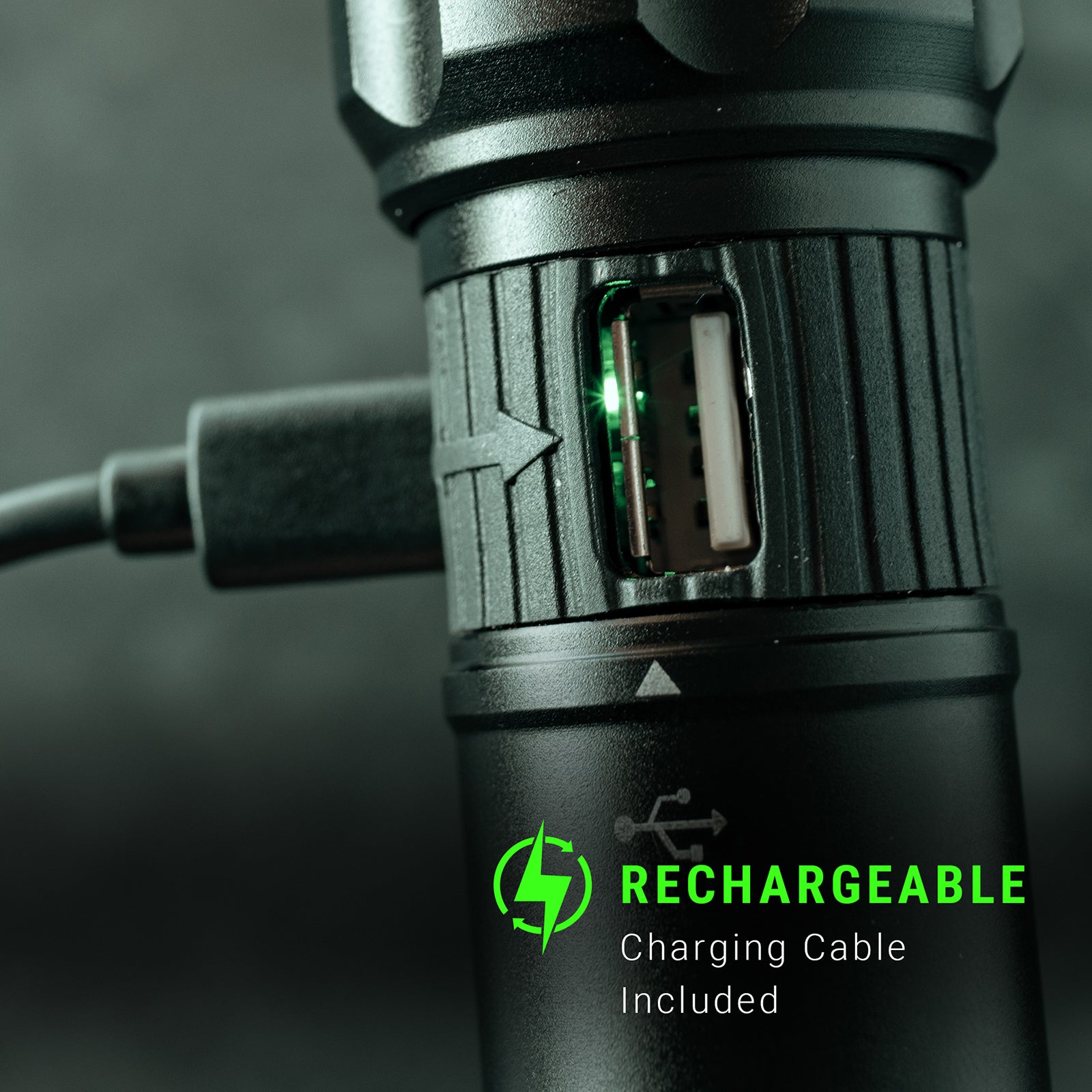 LitezAll® 1000 Lumen Rechargeable Tactical Flashlight - LitezAll - Tactical Flashlights - 7