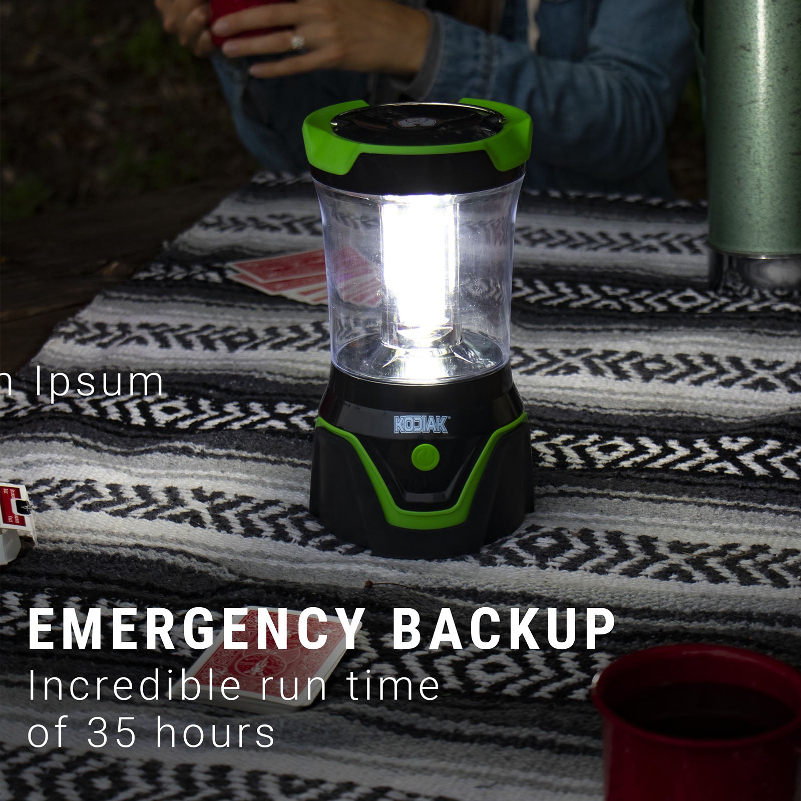 Kodiak® The Kamper® COB LED Lantern 1500 Lumens - LitezAll - Lanterns - 6