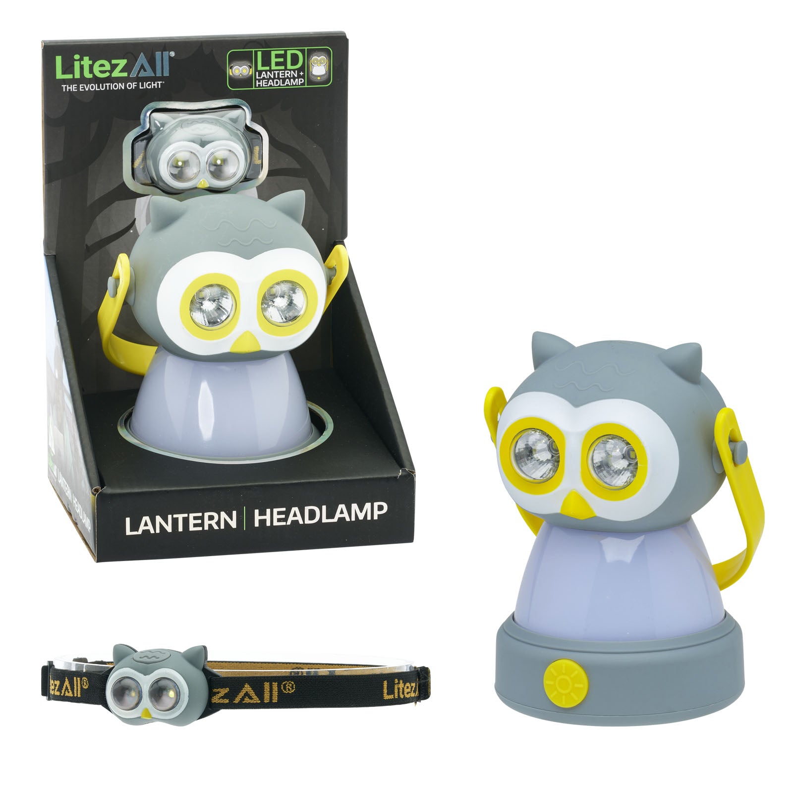 LitezAll Owl Themed Headlamp and Lantern Combo - LitezAll - Combos - 1