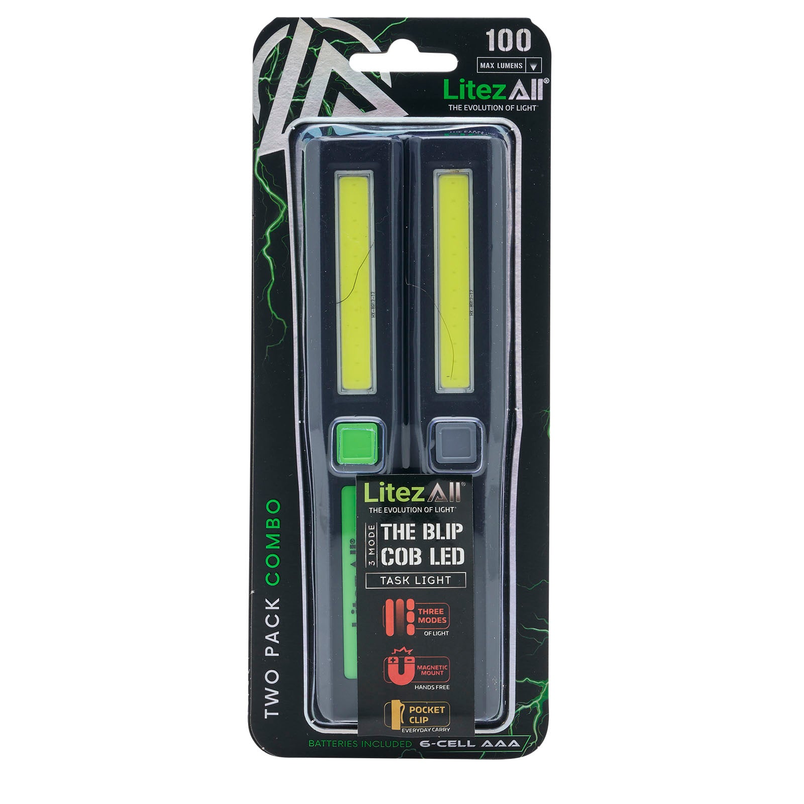 LitezAll Blip Mini COB LED Work Light 2 Pack - LitezAll - 23