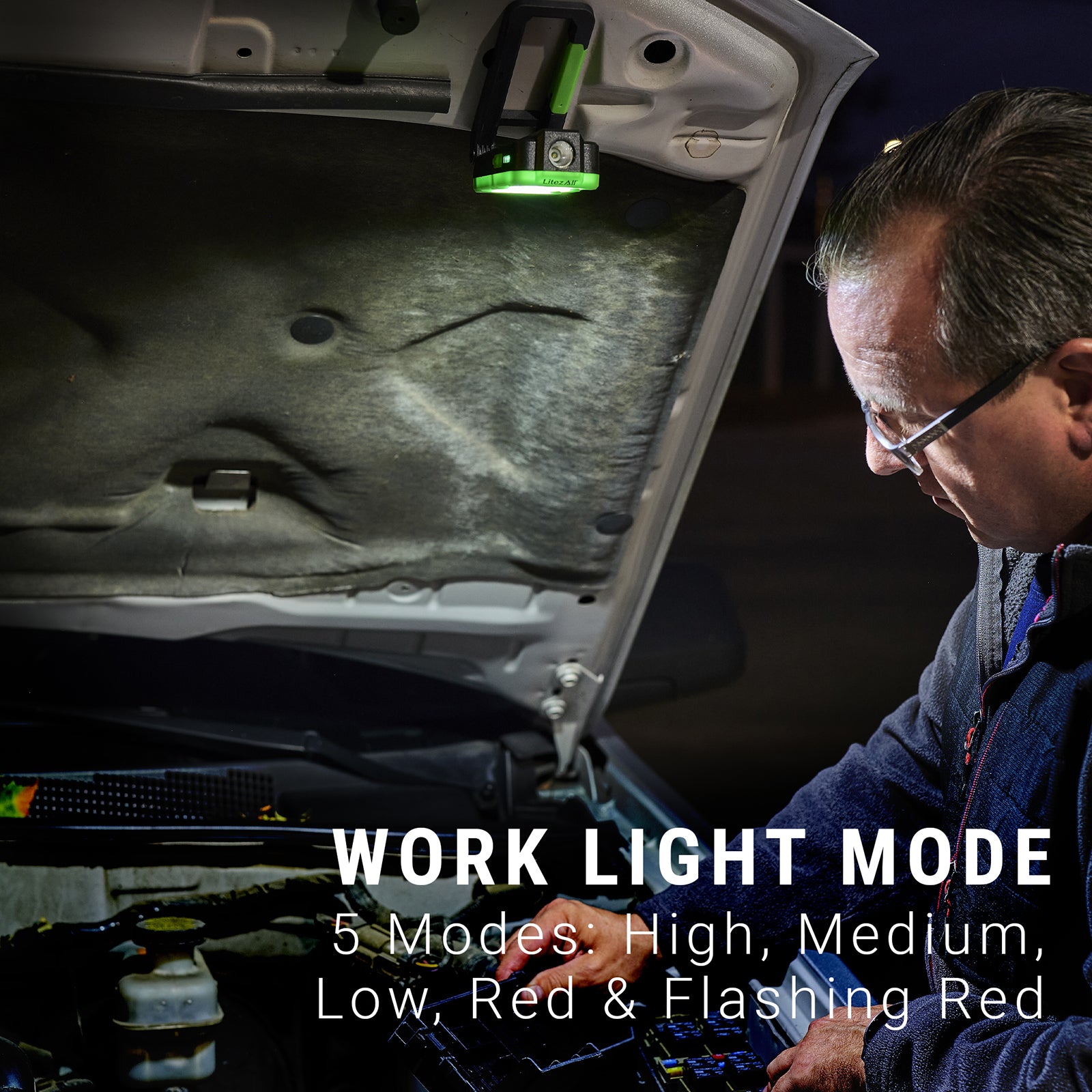 LitezAll® Rechargeable Pivot Work Light - LitezAll - Work Lights - 6