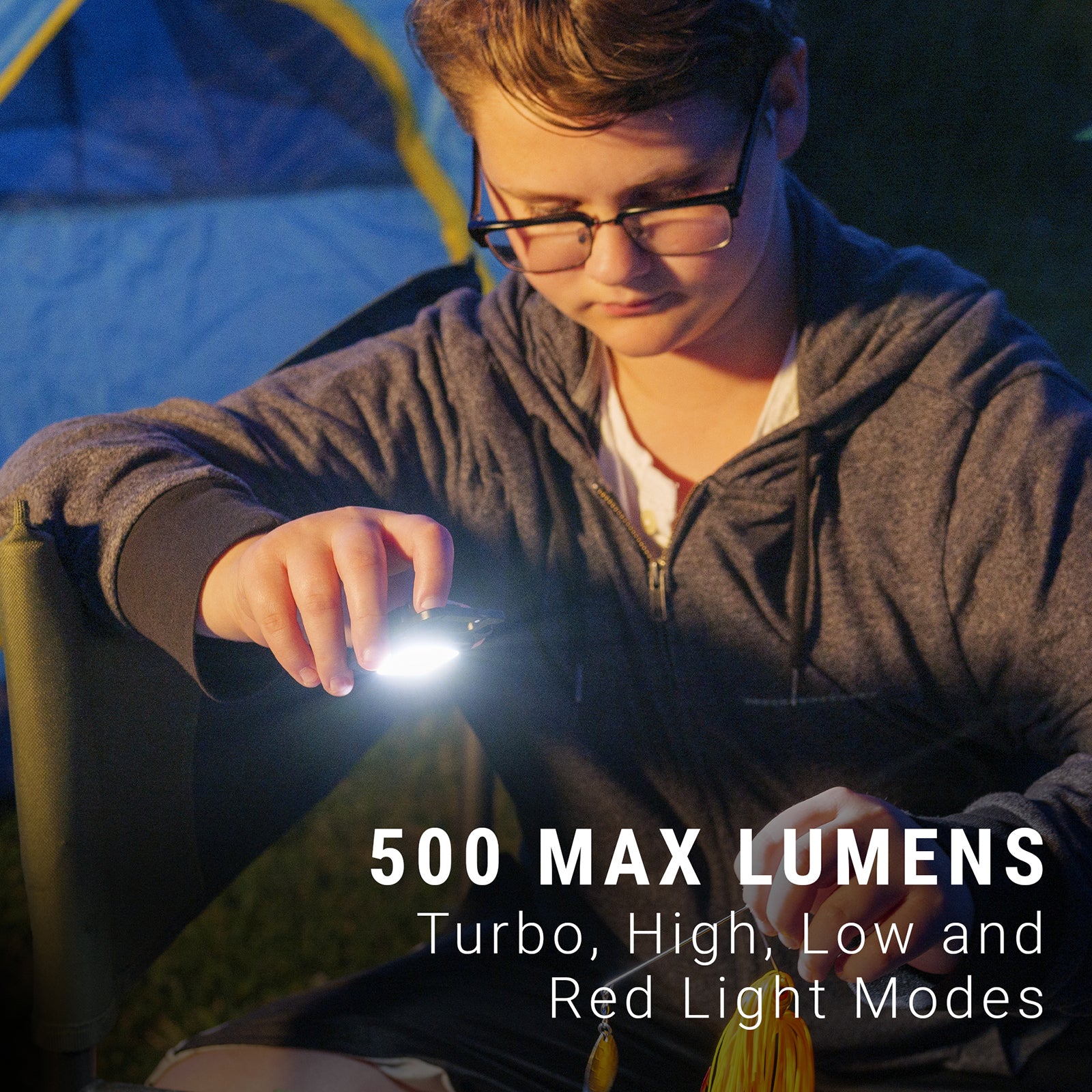 Kodiak® Kompanion 500 Lumen Rechargeable Aluminum Work Light - LitezAll - Work Lights - 4