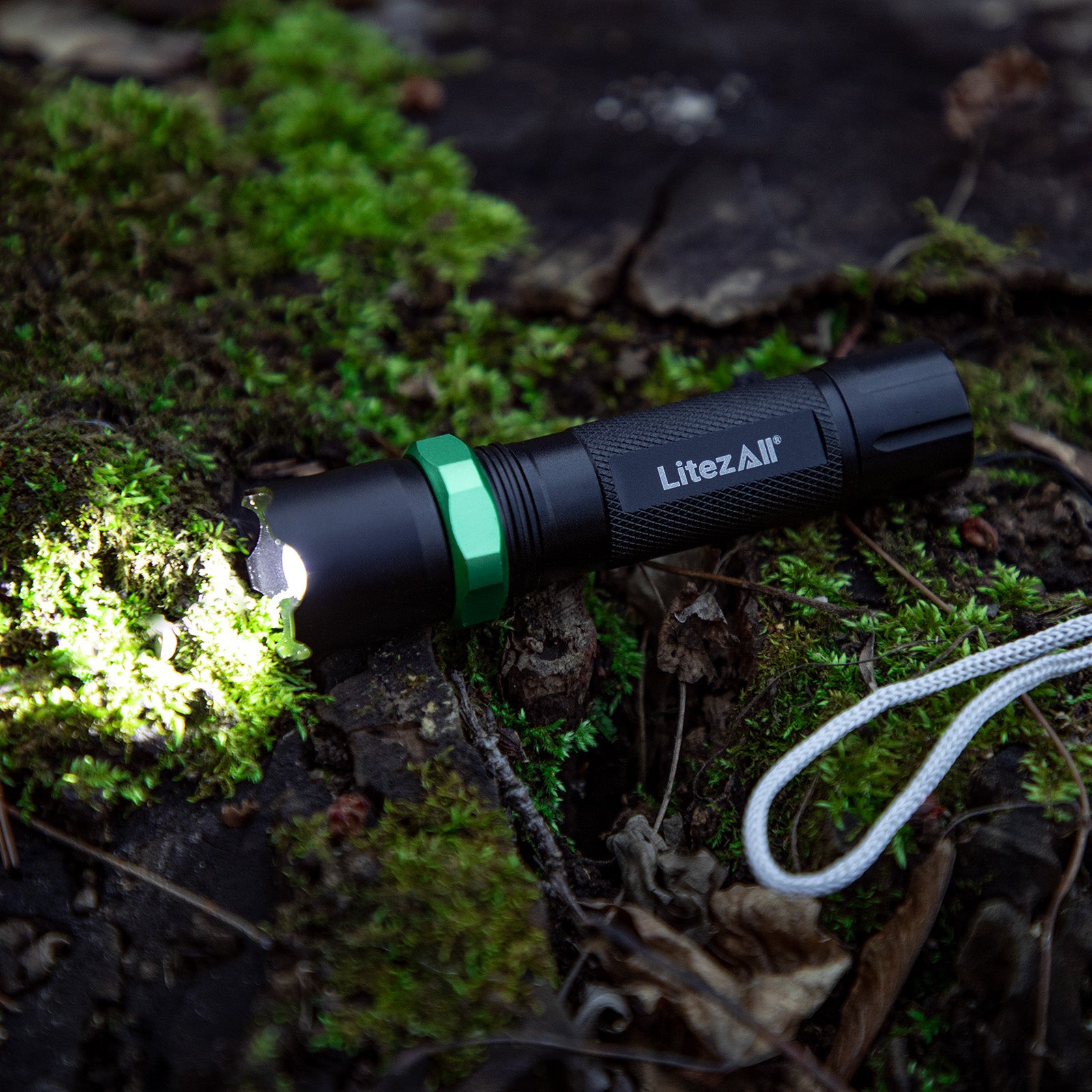 LitezAll® Rechargeable Mini Tactical Flashlight