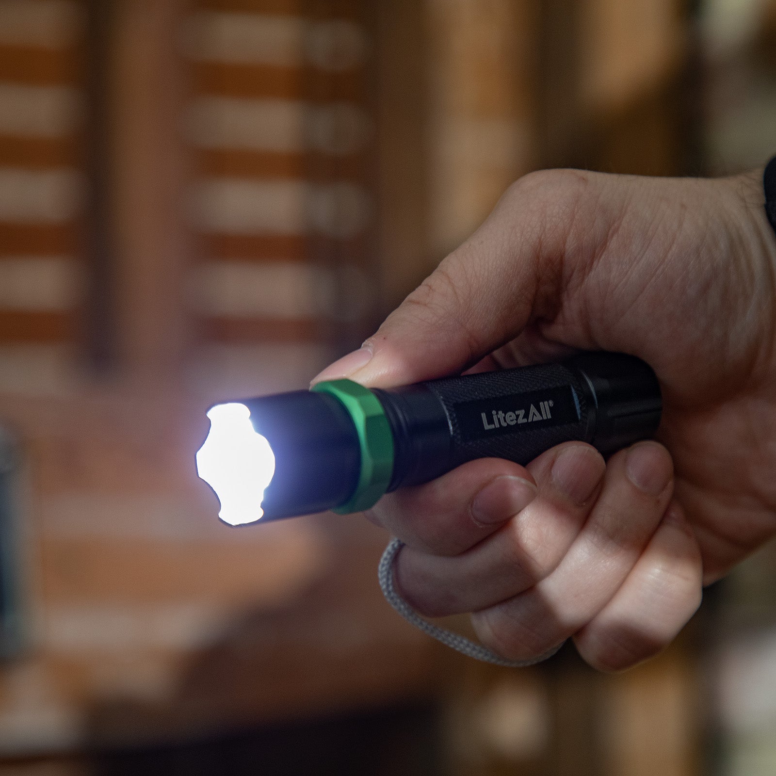 LitezAll® Rechargeable Mini Tactical Flashlight