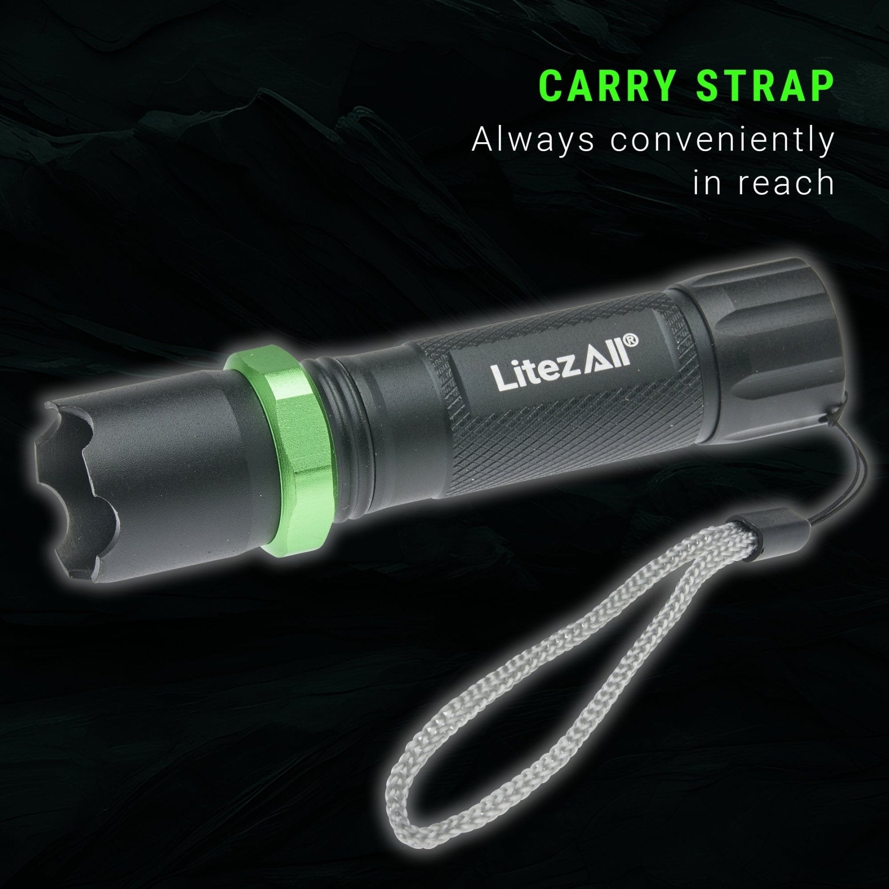 LitezAll® Rechargeable Mini Tactical Flashlight - LitezAll - 6