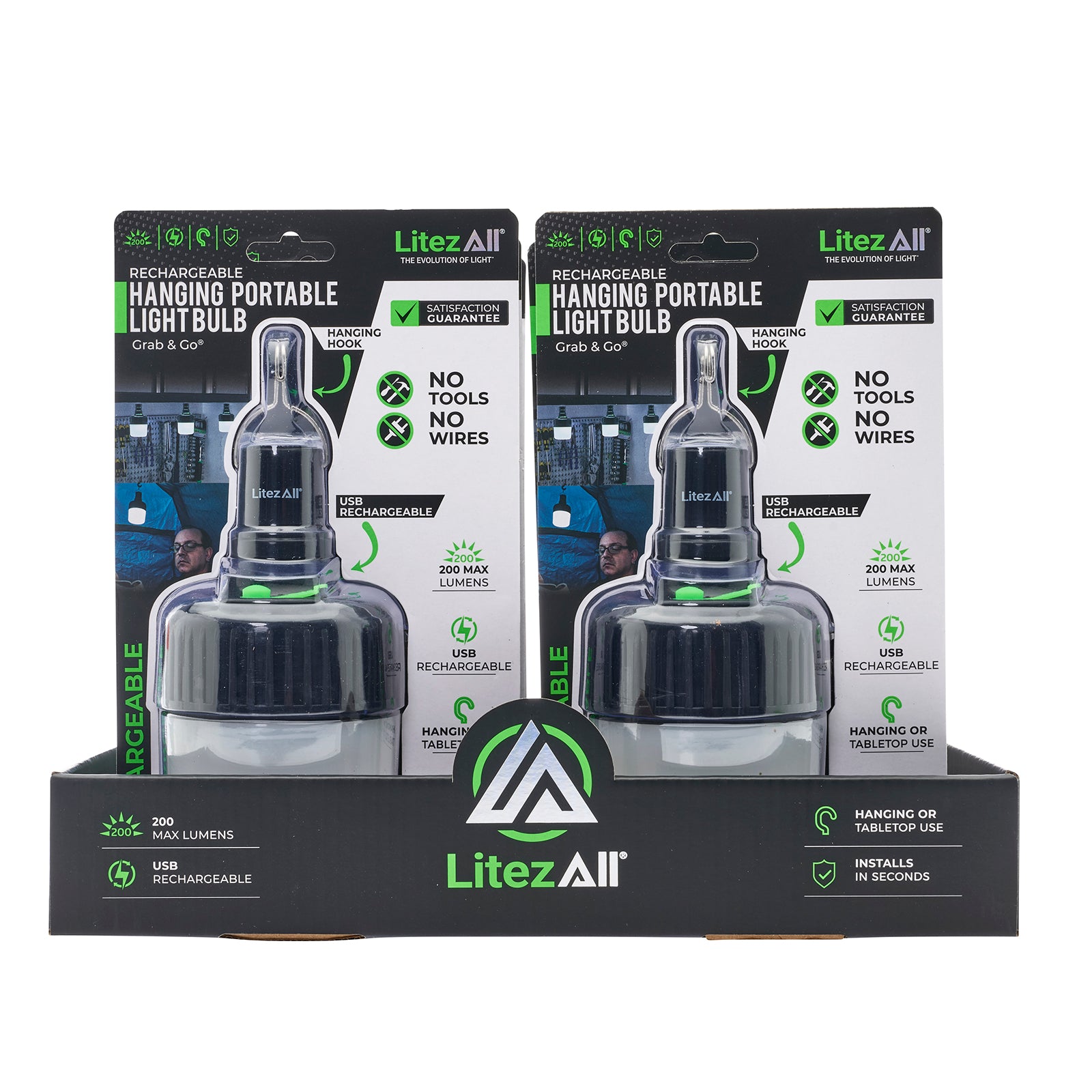 LitezAll Rechargeable 200 Lumen Bulb - LitezAll - Wireless Lighting Solutions - 19
