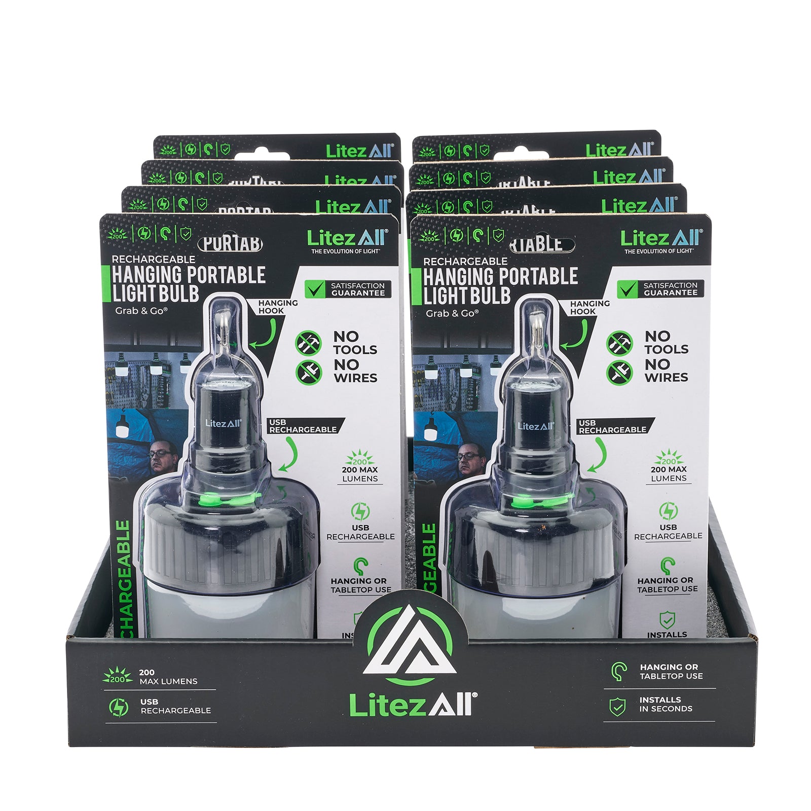 LitezAll Rechargeable 200 Lumen Bulb - LitezAll - Wireless Lighting Solutions - 20