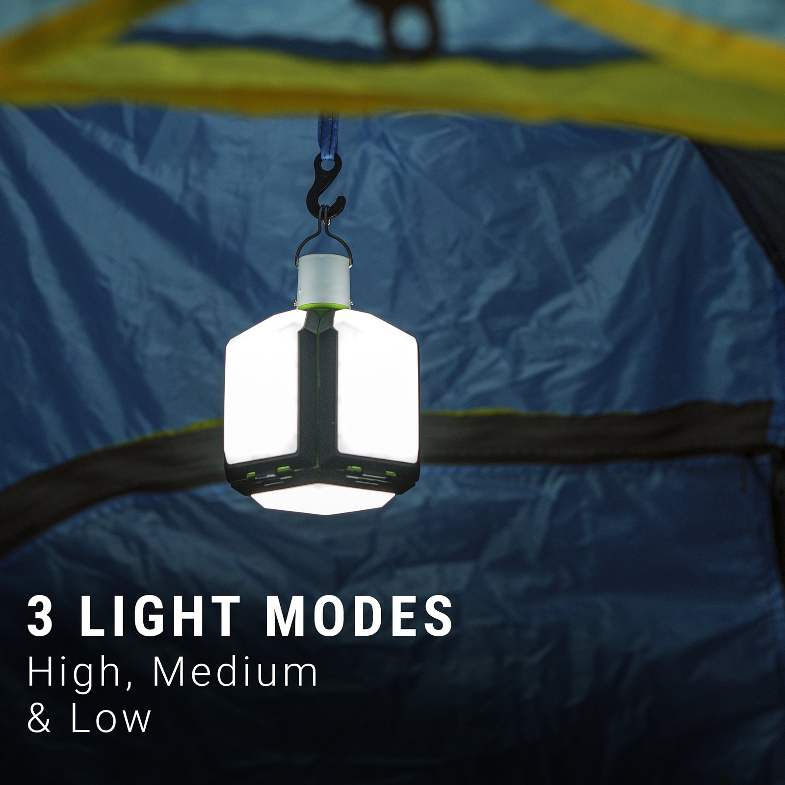 LitezAll Rechargeable Lantern with Fold - Out Panels - LitezAll - Lanterns - 6