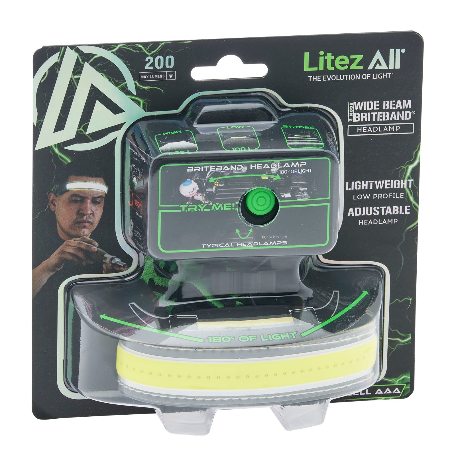 LitezAll® Briteband® Headband Light