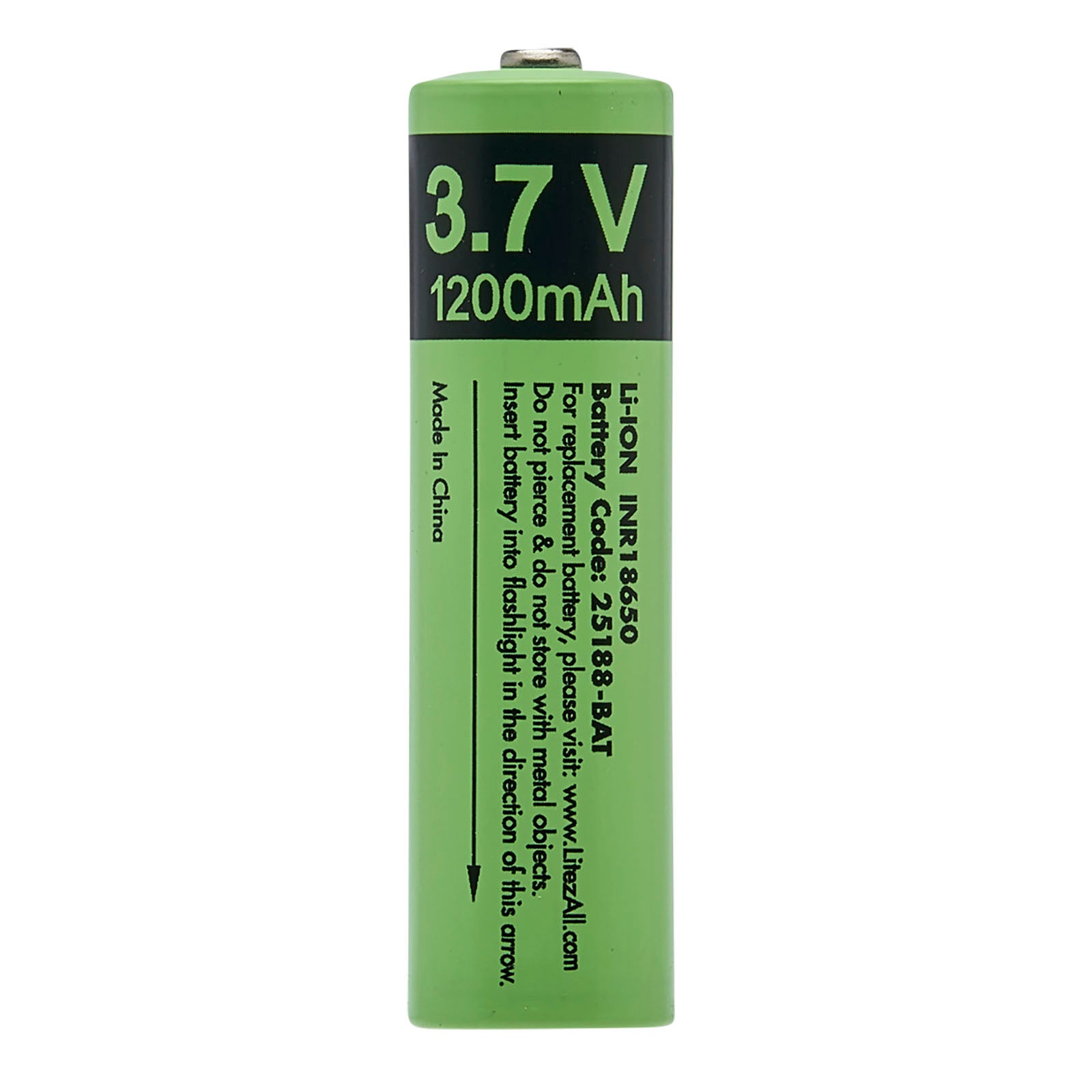 Replacement Battery for LitezAll LA-1.3KHL-3/6 LitezAll Rechargeable Headlamp