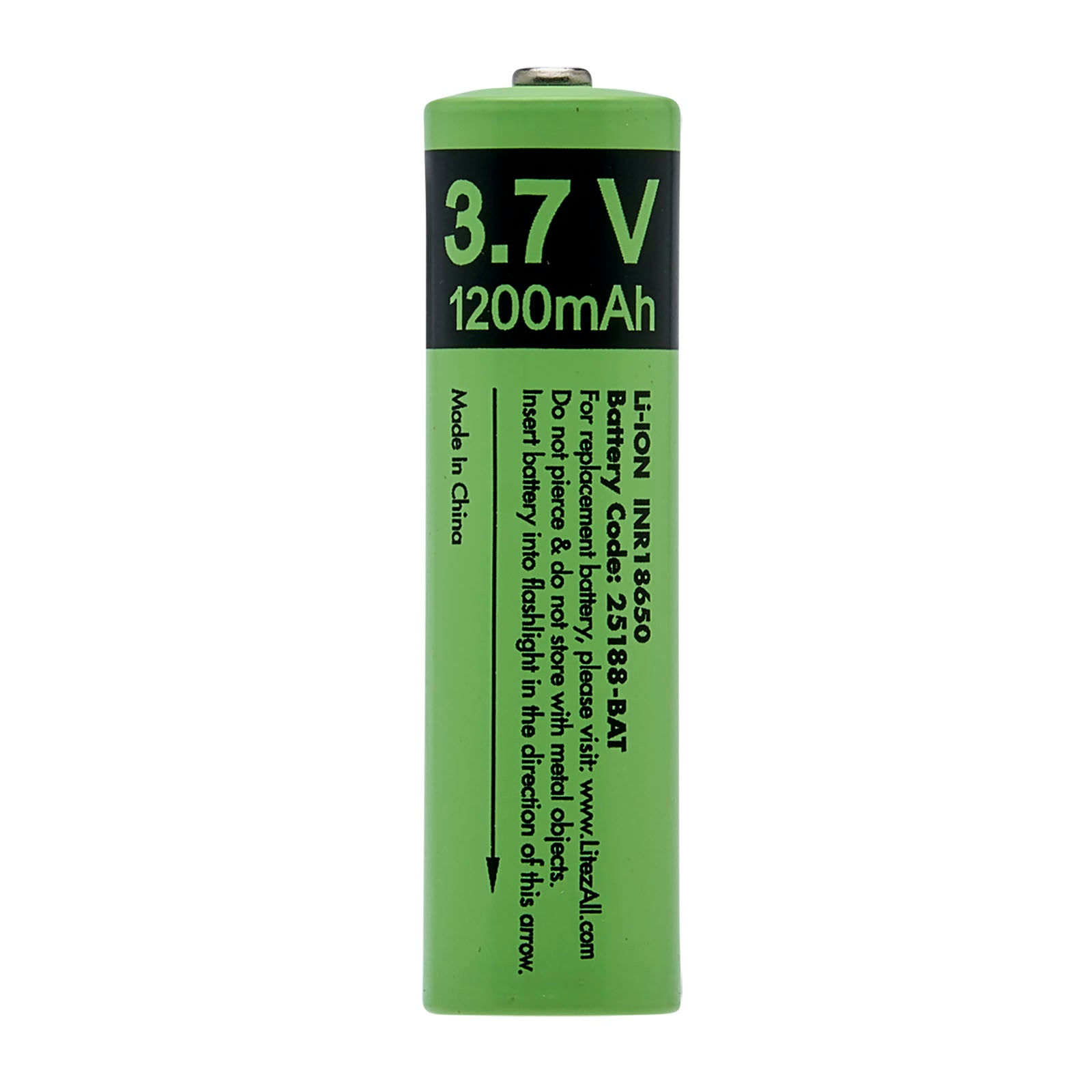 Replacement Battery for LitezAll LA-1.3KHL-3/6 LitezAll Rechargeable Headlamp