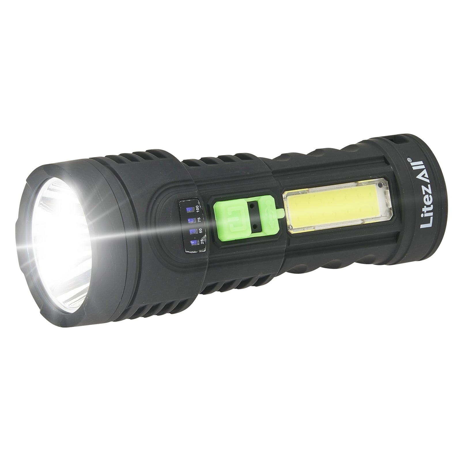LitezAll® Rechargeable Ultac OG Soft Touch Flashlight
