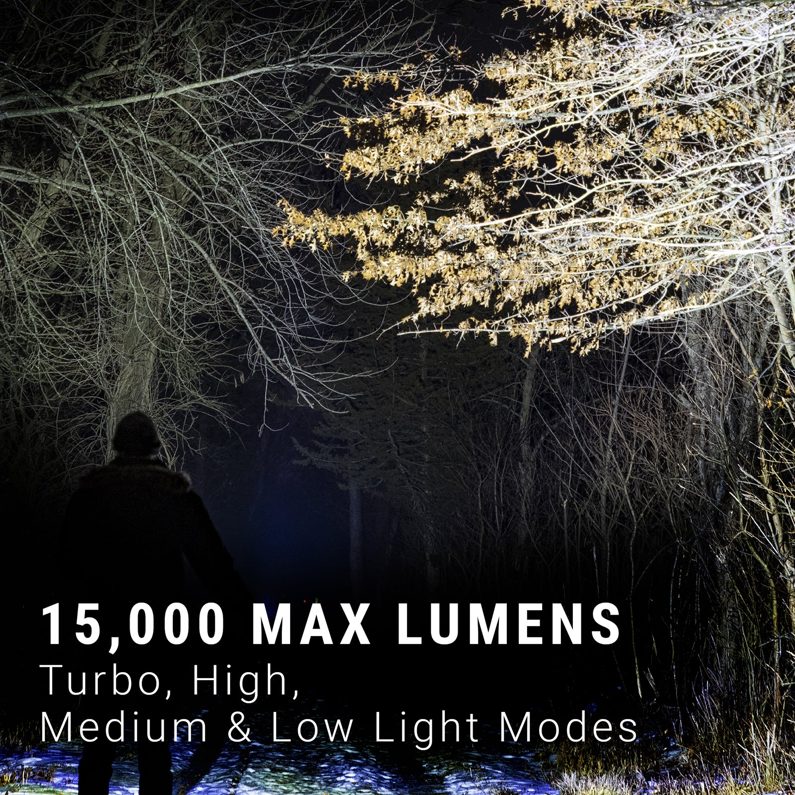 Kodiak® Kolossus 15000 Lumen Rechargeable Tactical Flashlight - LitezAll - Tactical Flashlights - 8