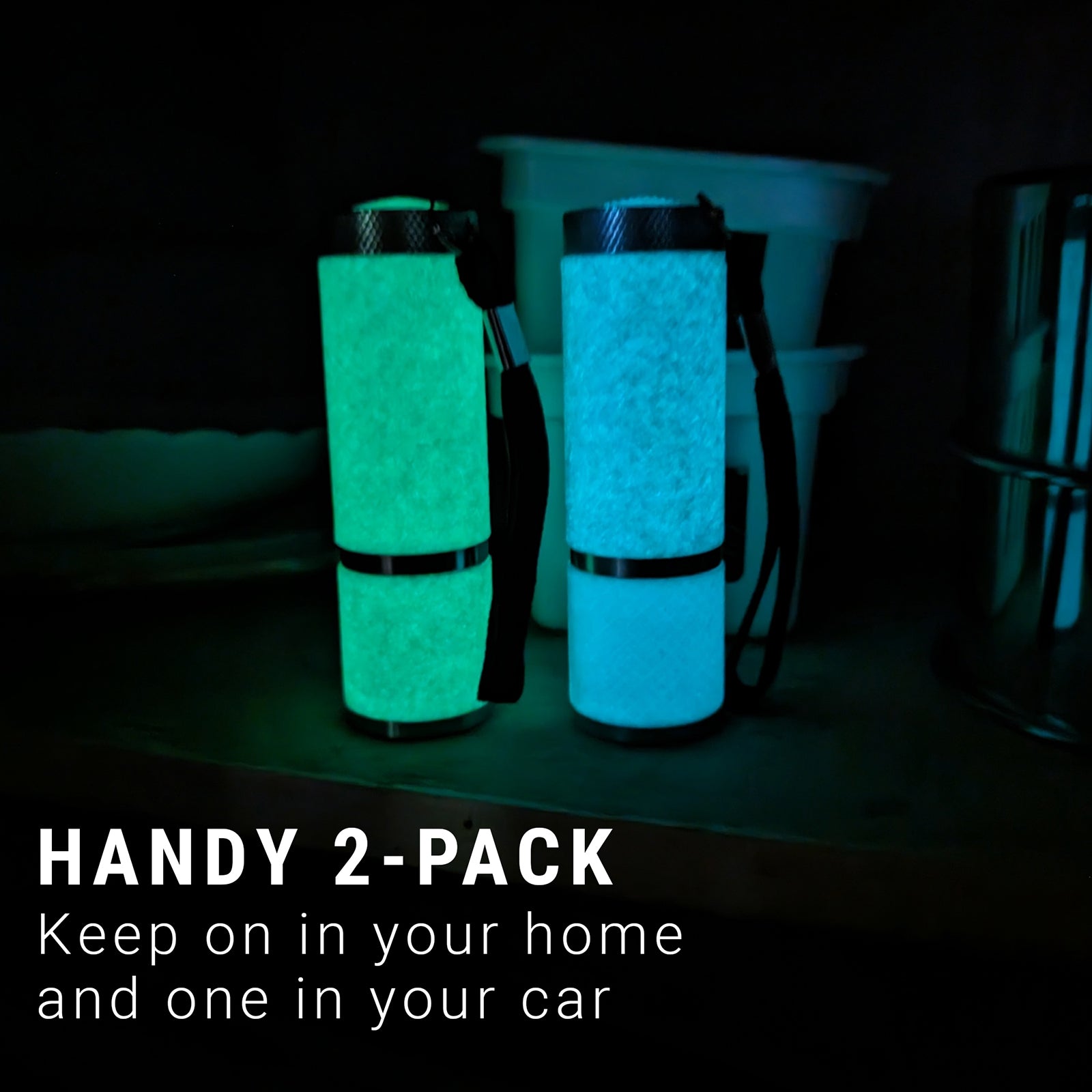 LitezAll® Glow In the Dark Flashlight 2 Pack - LitezAll - Flashlights - 3