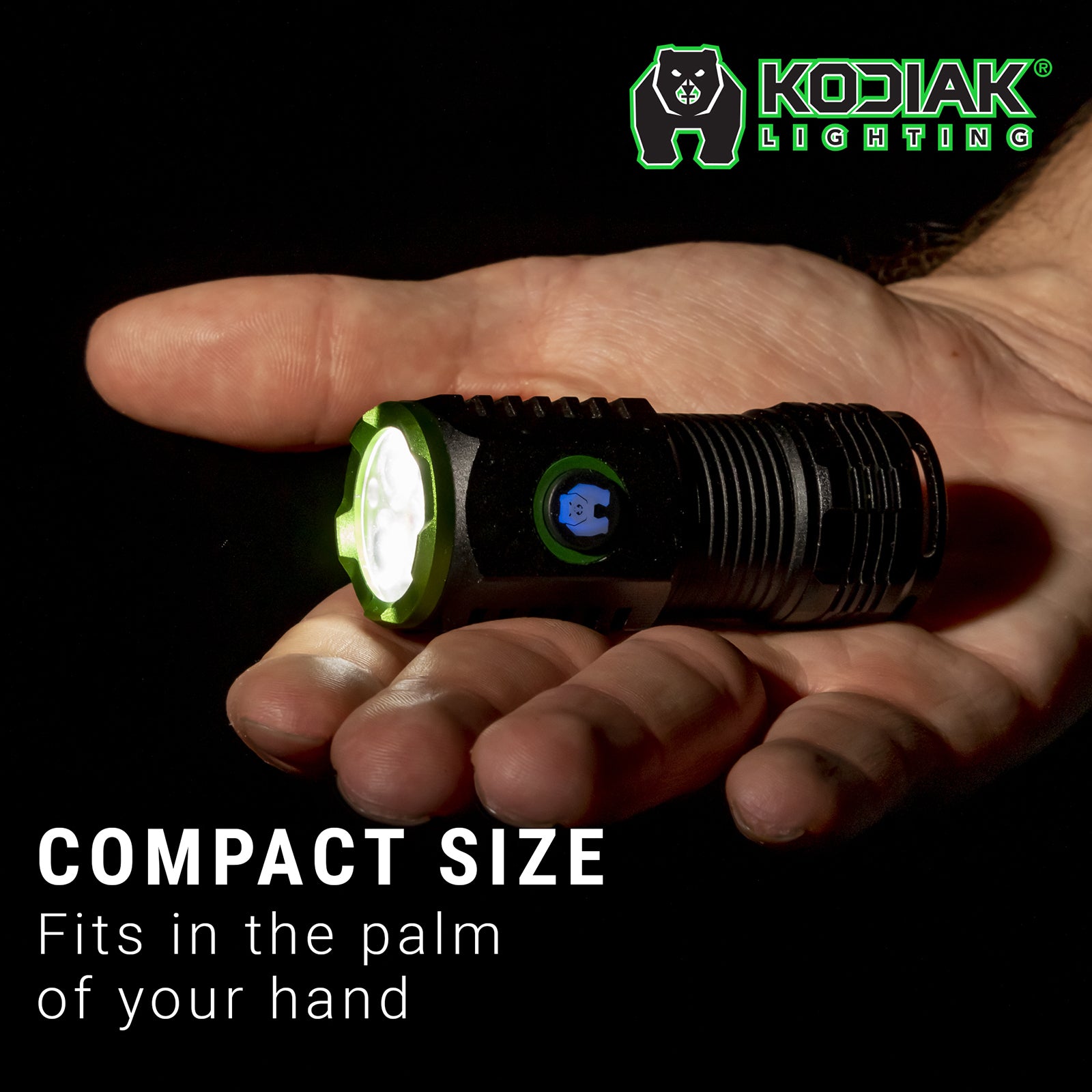 Kodiak® Komrade® 2500 Lumen Compact Rechargeable Tactical Flashlight - LitezAll - 4