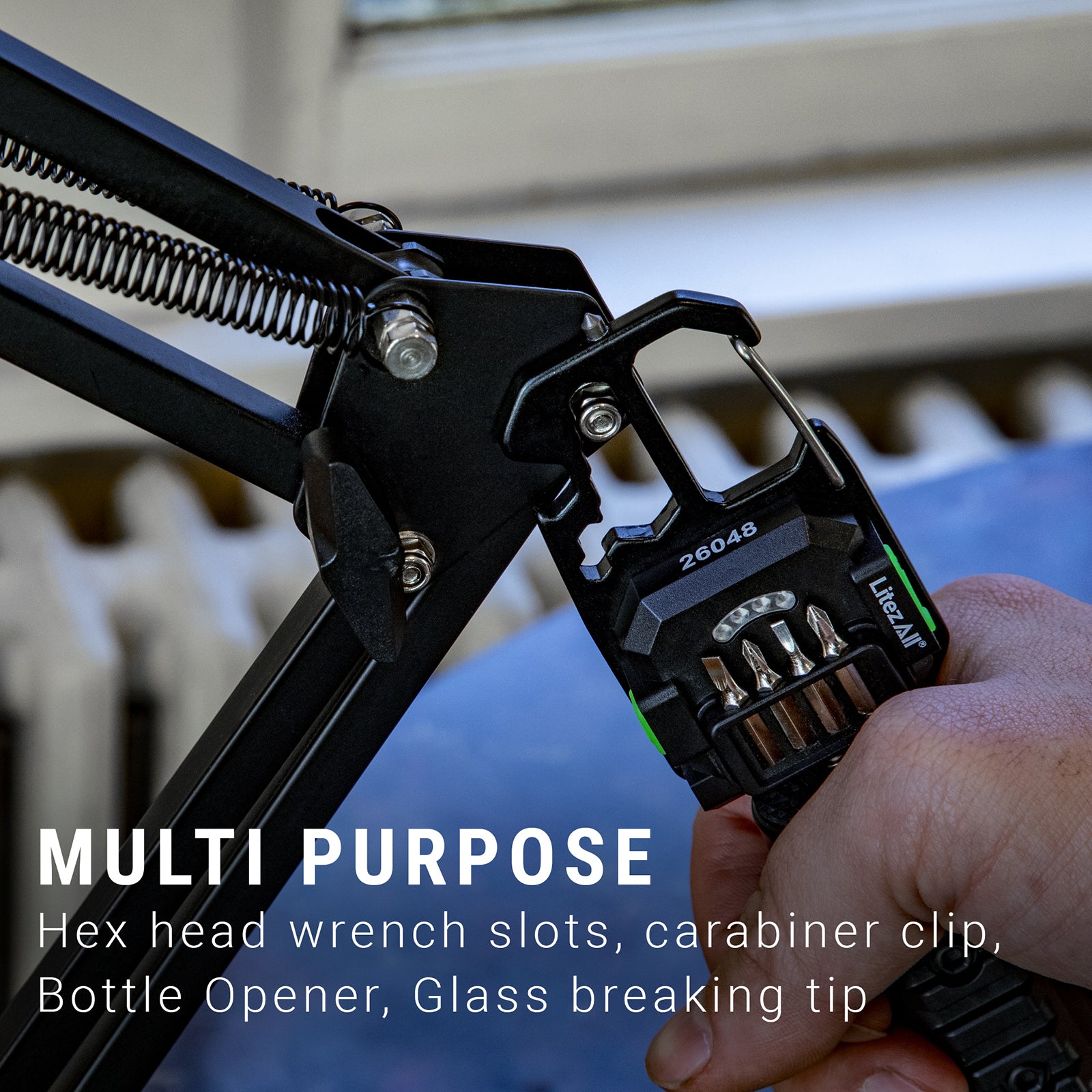 LitezAll® Tripod Work Light w/Driver Bits - LitezAll - Work Lights - 3