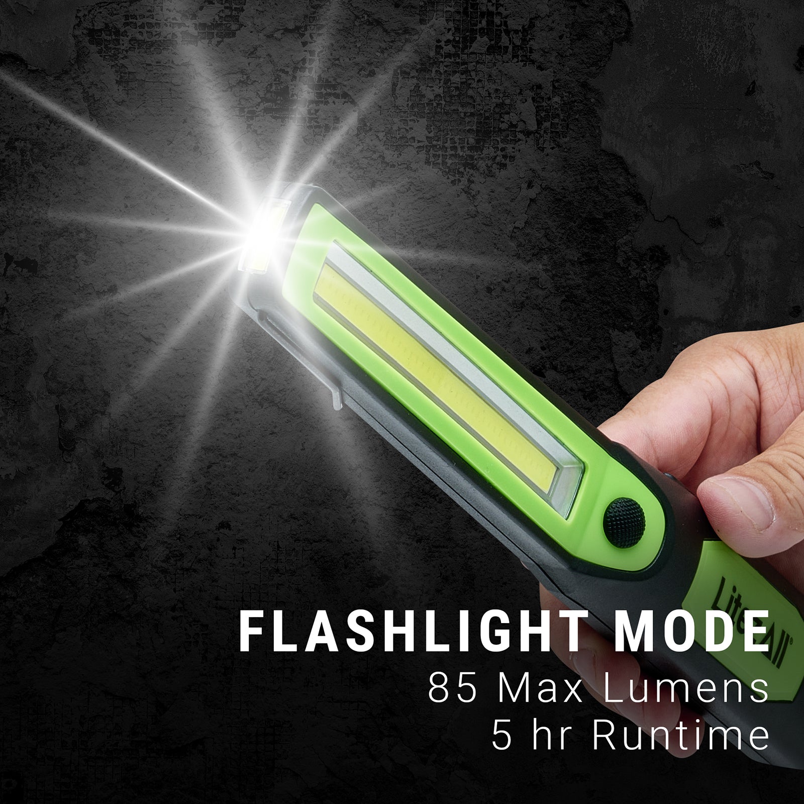 LitezAll® Rechargeable Wand Work Light with Flashlight - LitezAll - Work Lights - 4