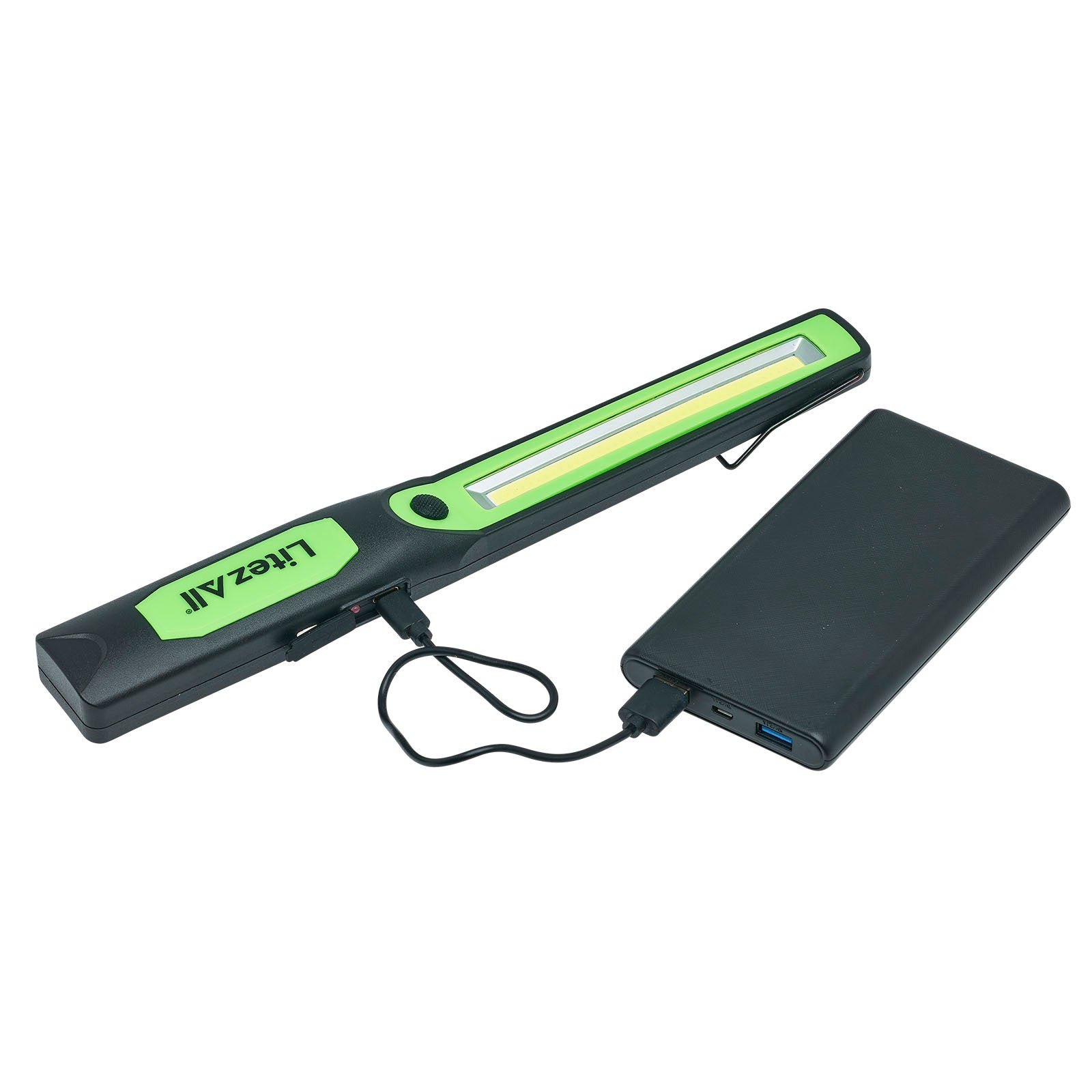 LitezAll® Rechargeable Wand Work Light with Flashlight