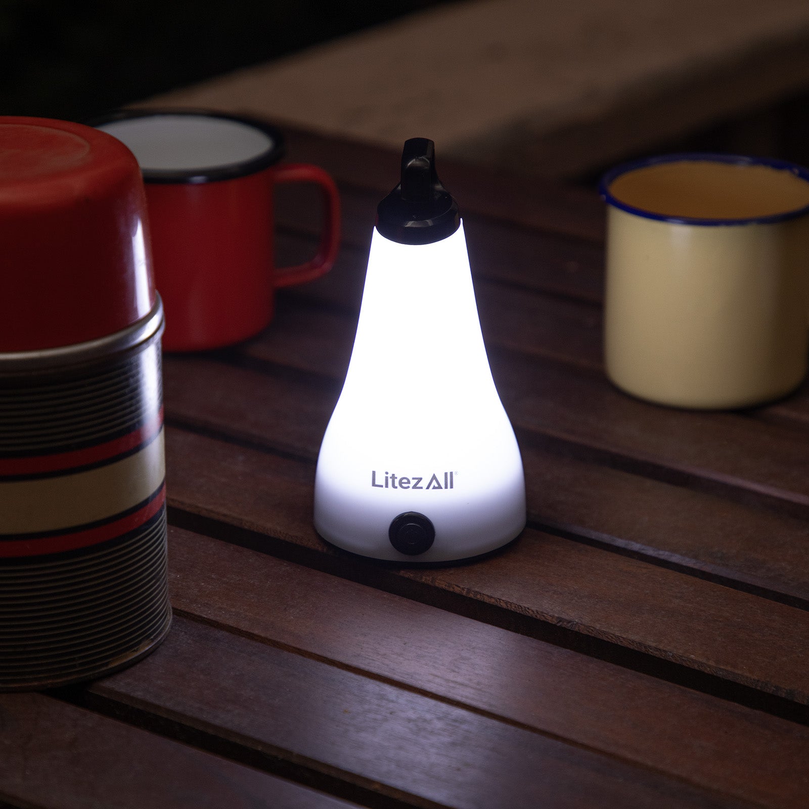 LitezAll® 2-in-1 Lantern Flashlight 2 Pack