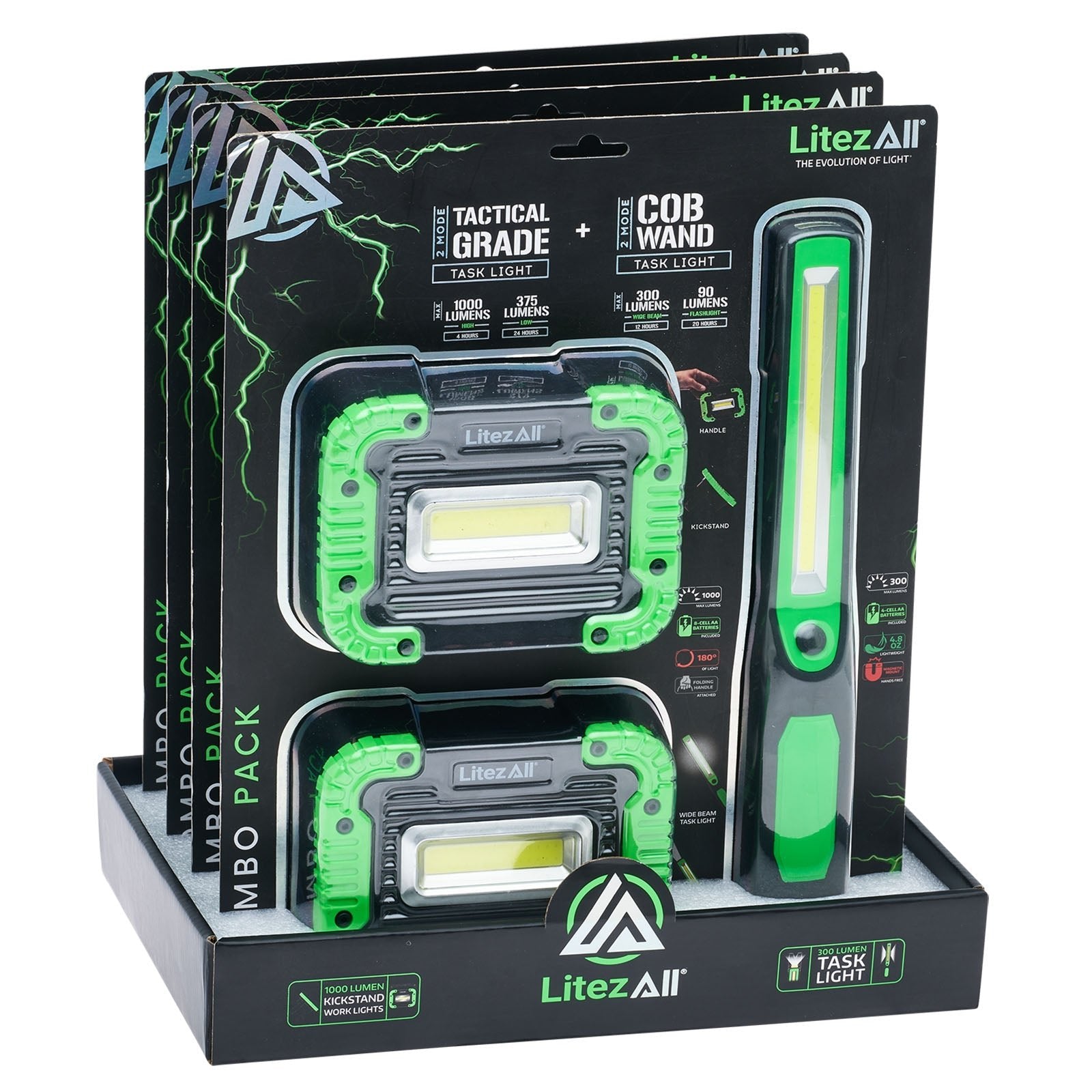 LitezAll Work Lights and Cob Wand Combo - LitezAll - 11