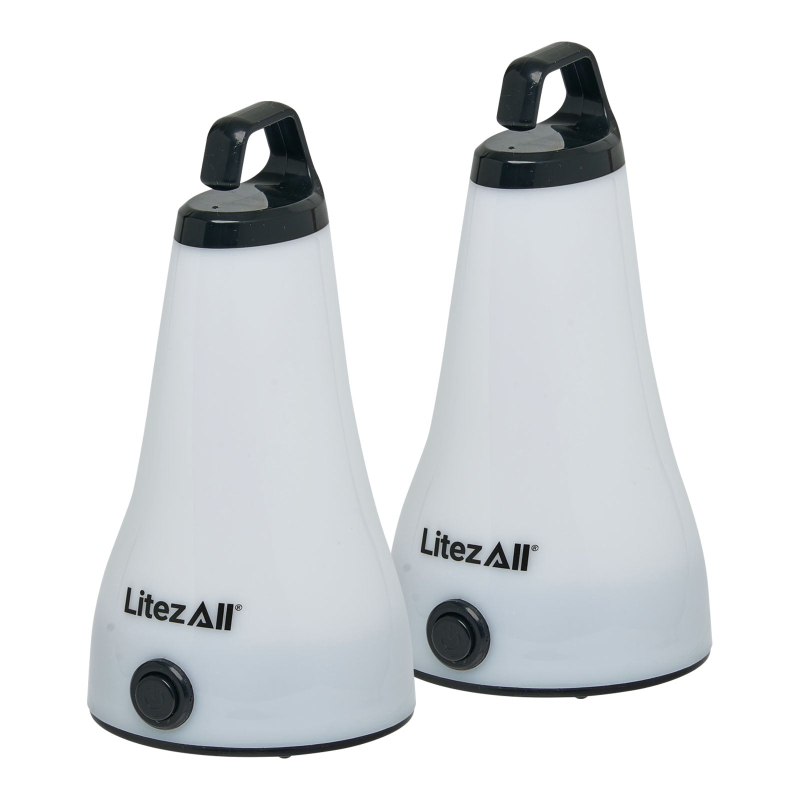 LitezAll® 2-in-1 Lantern Flashlight 2 Pack