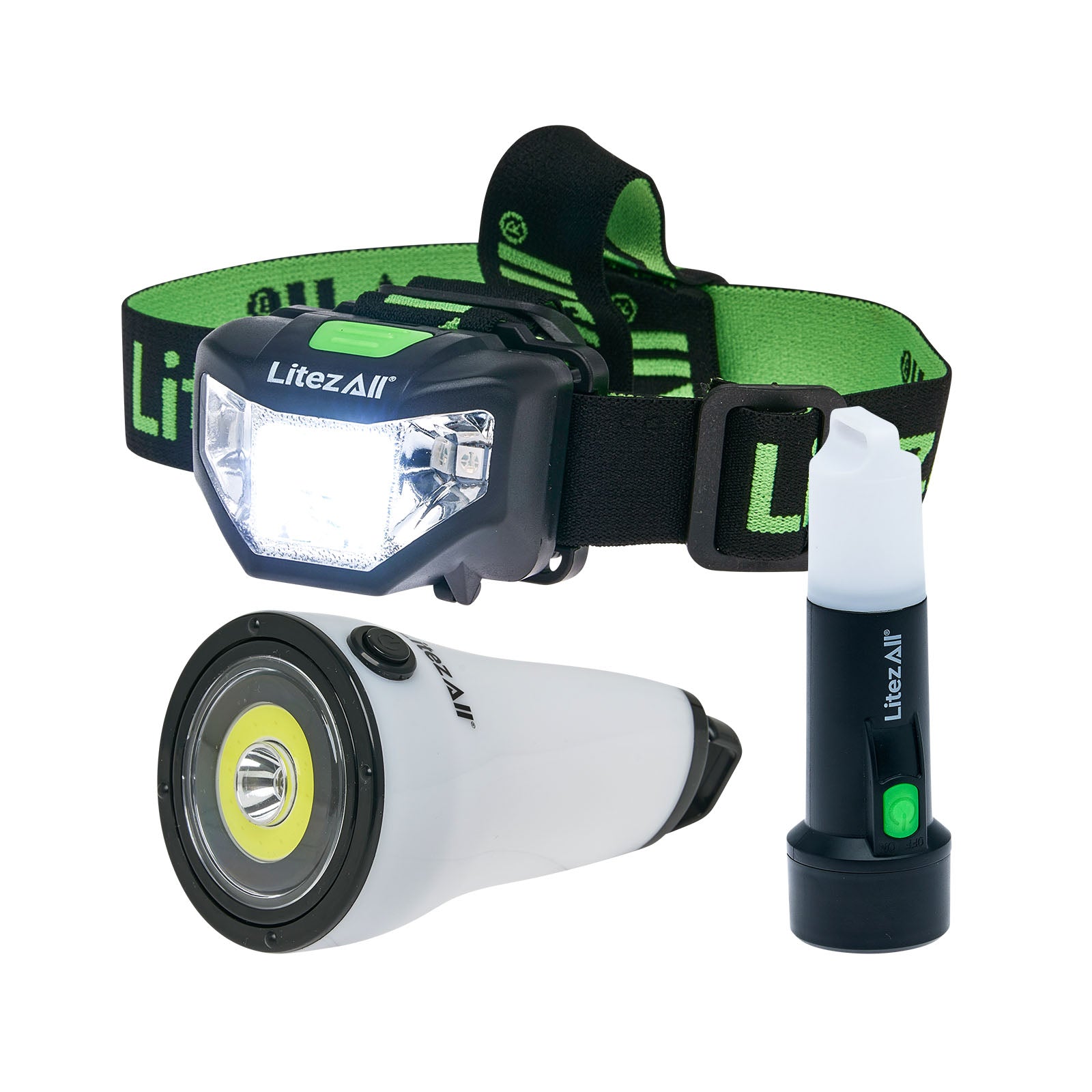 LitezAll® Camping Set 3 Piece Combo