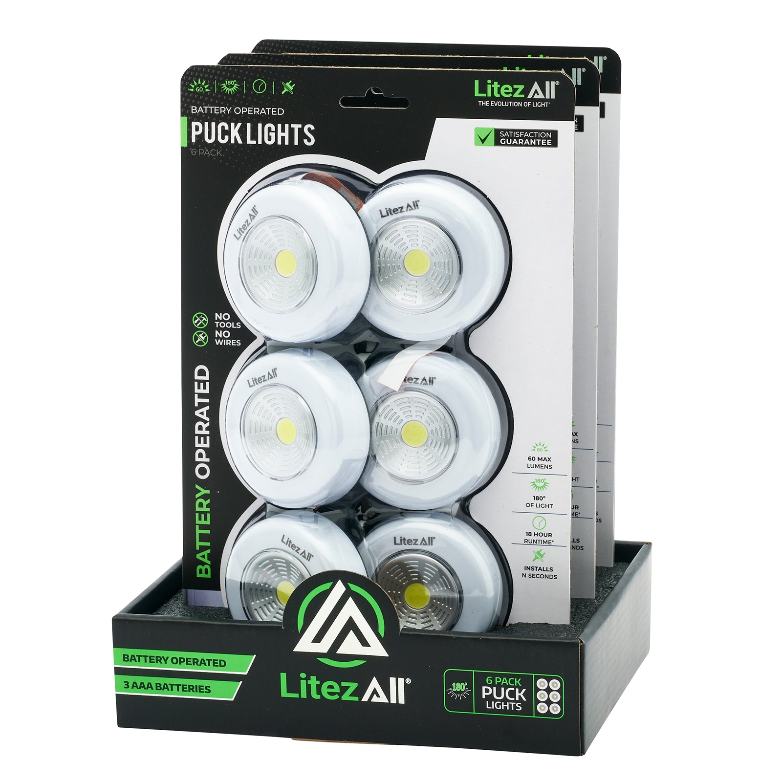 LitezAll LED Puck Light 6 Pack - LitezAll - 20
