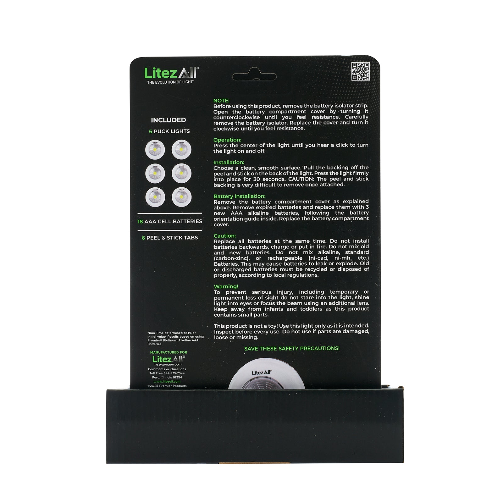 LitezAll LED Puck Light 6 Pack - LitezAll - 21