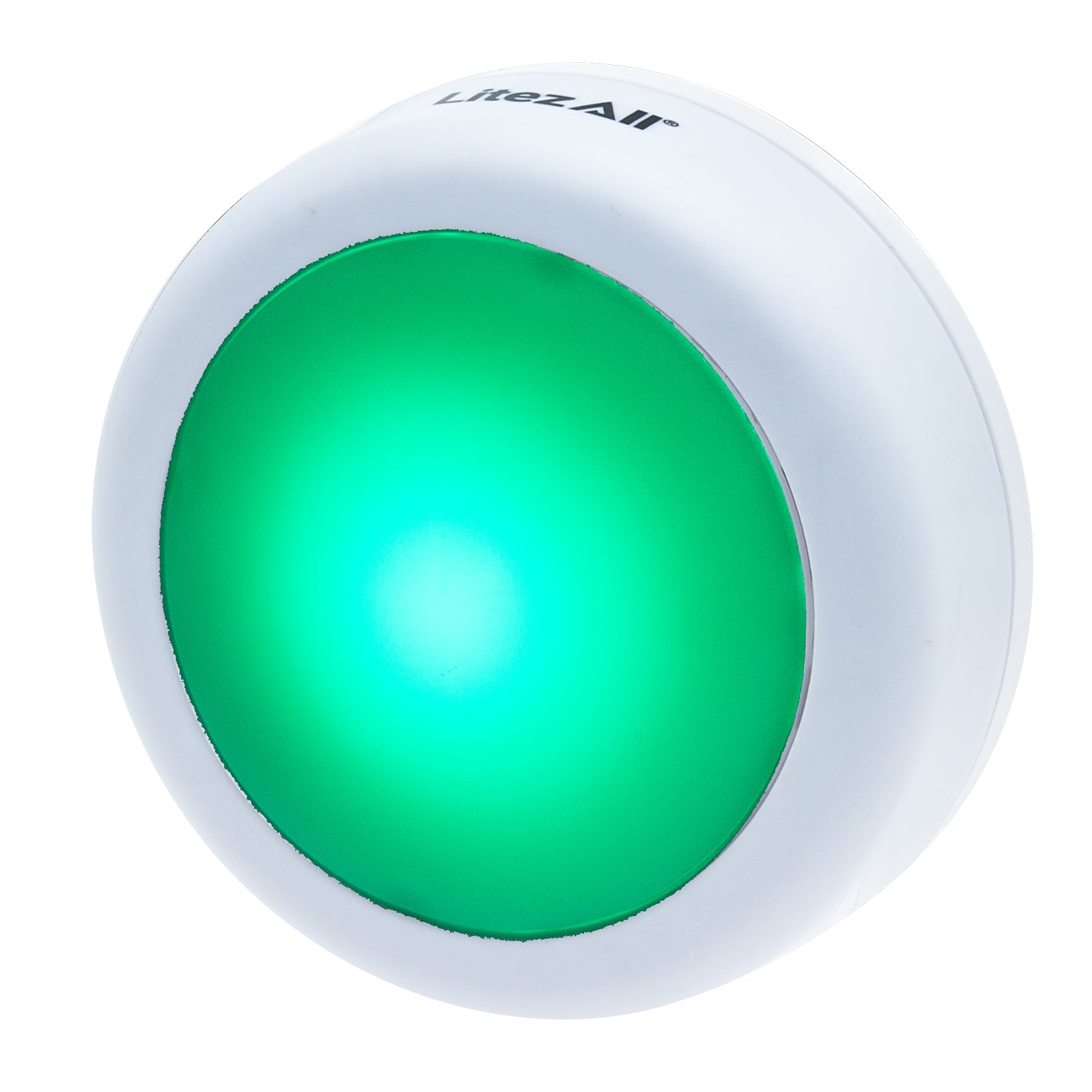 LitezAll® Remote Control RGB Puck Lights 3 Pack