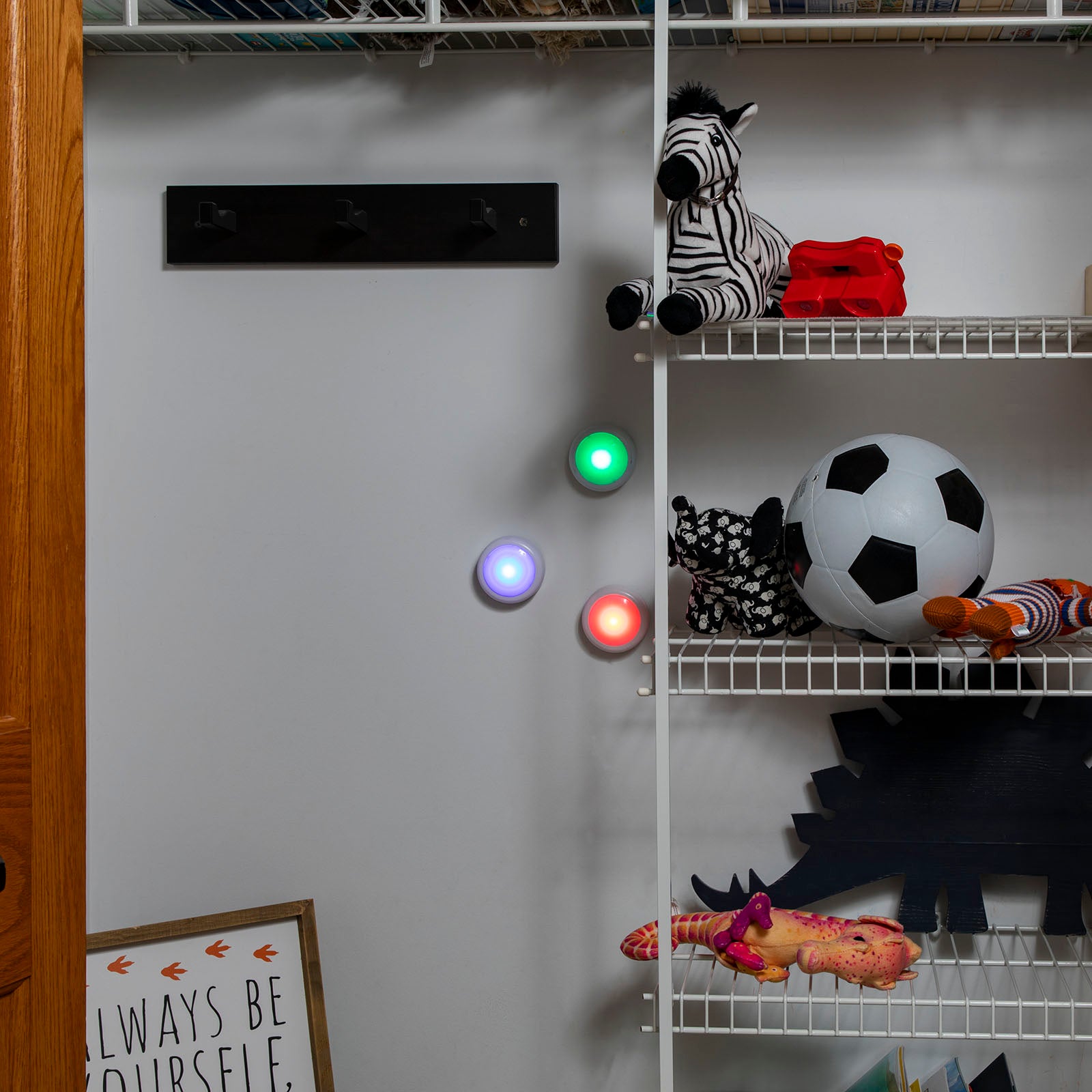 LitezAll Remote Control RGB Puck Lights 3 Pack - LitezAll - Home Accents - 7