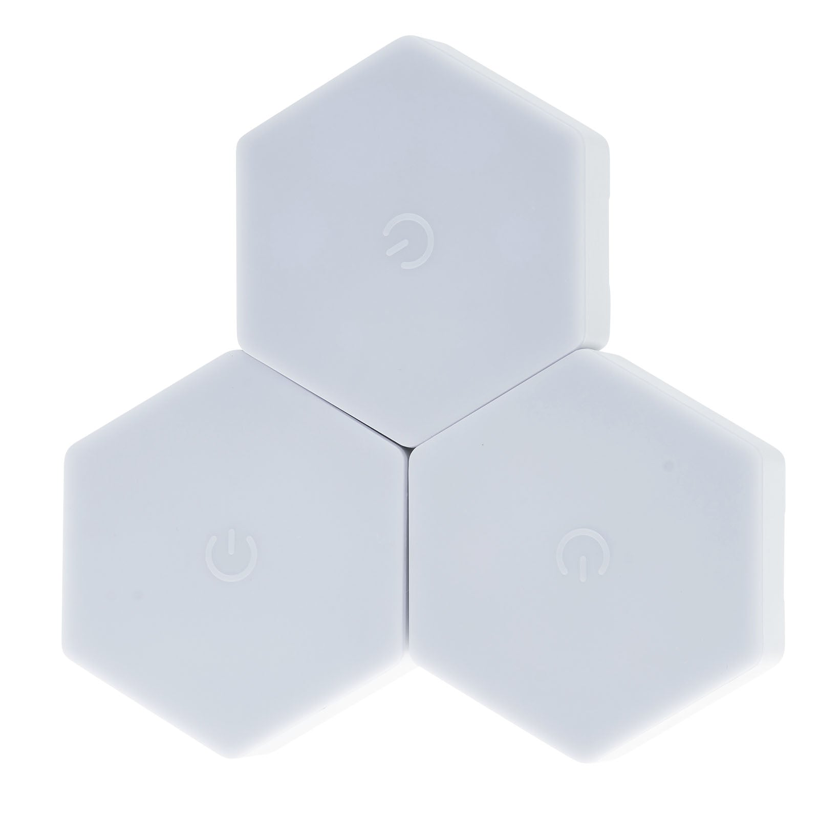 LitezAll Wireless Hexagon Lights with Remote Control 3 Pack - LitezAll - Home Accents - 1