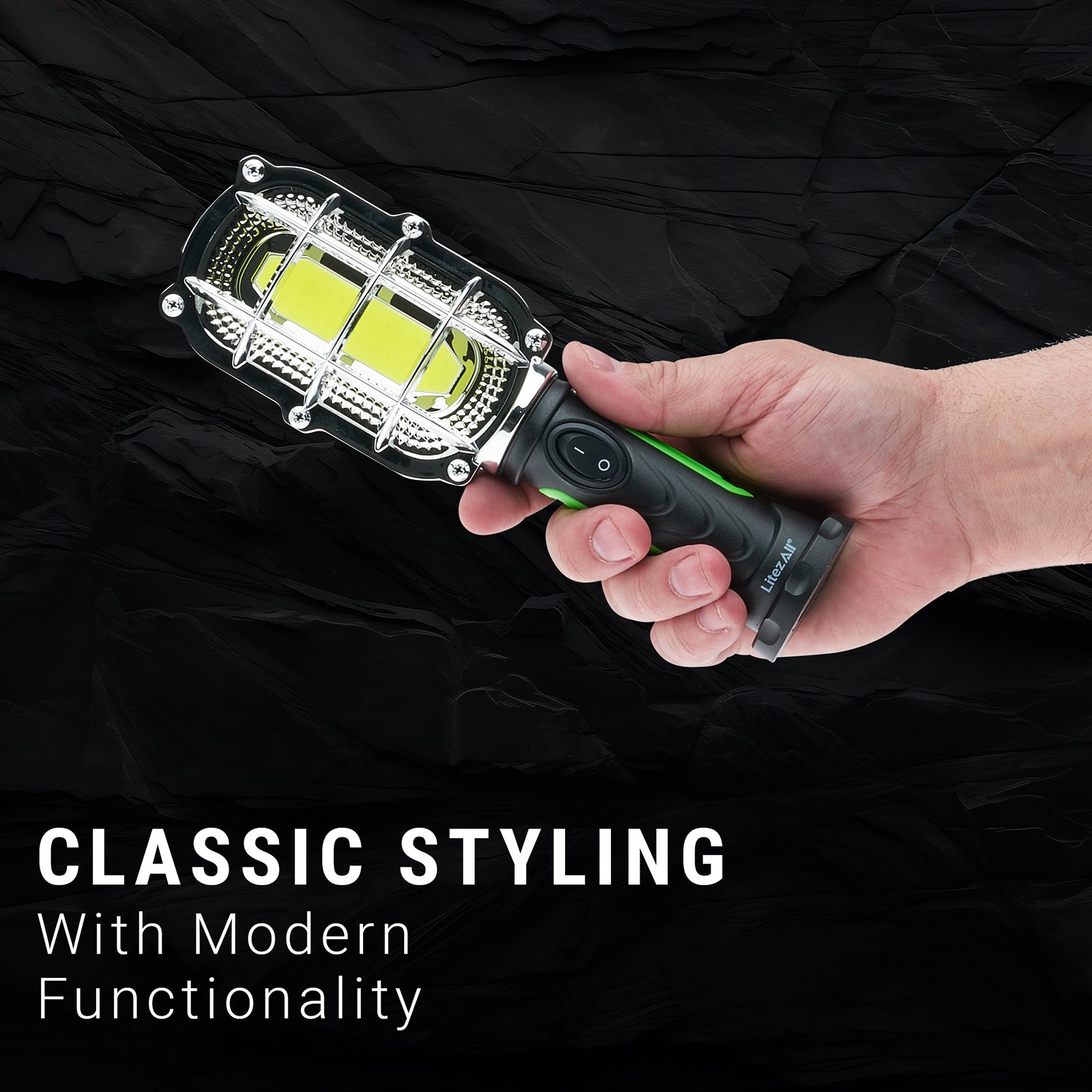 LitezAll® LED Classic Style Hand Light with Hook and Magnet - LitezAll - Work Lights - 5