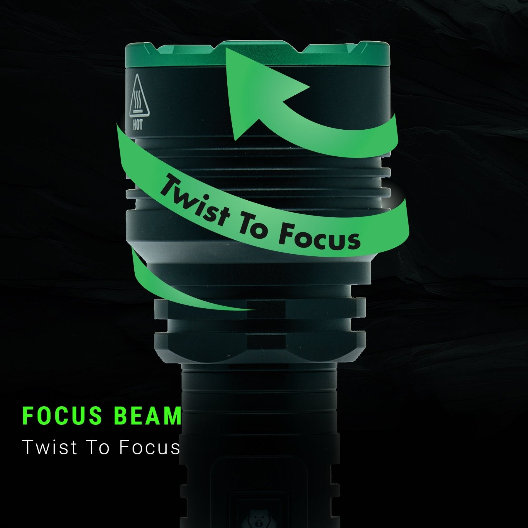 Kodiak® 5K Rechargeable Tactical Flashlight - LitezAll - Tactical Flashlights - 5