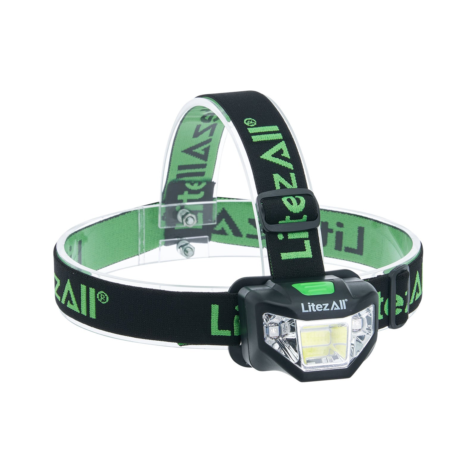 LitezAll® Rechargeable Quattro 4 Mode Headlamp