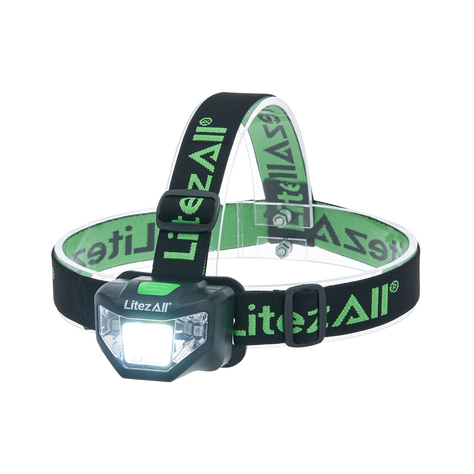 LitezAll® Rechargeable Quattro 4 Mode Headlamp