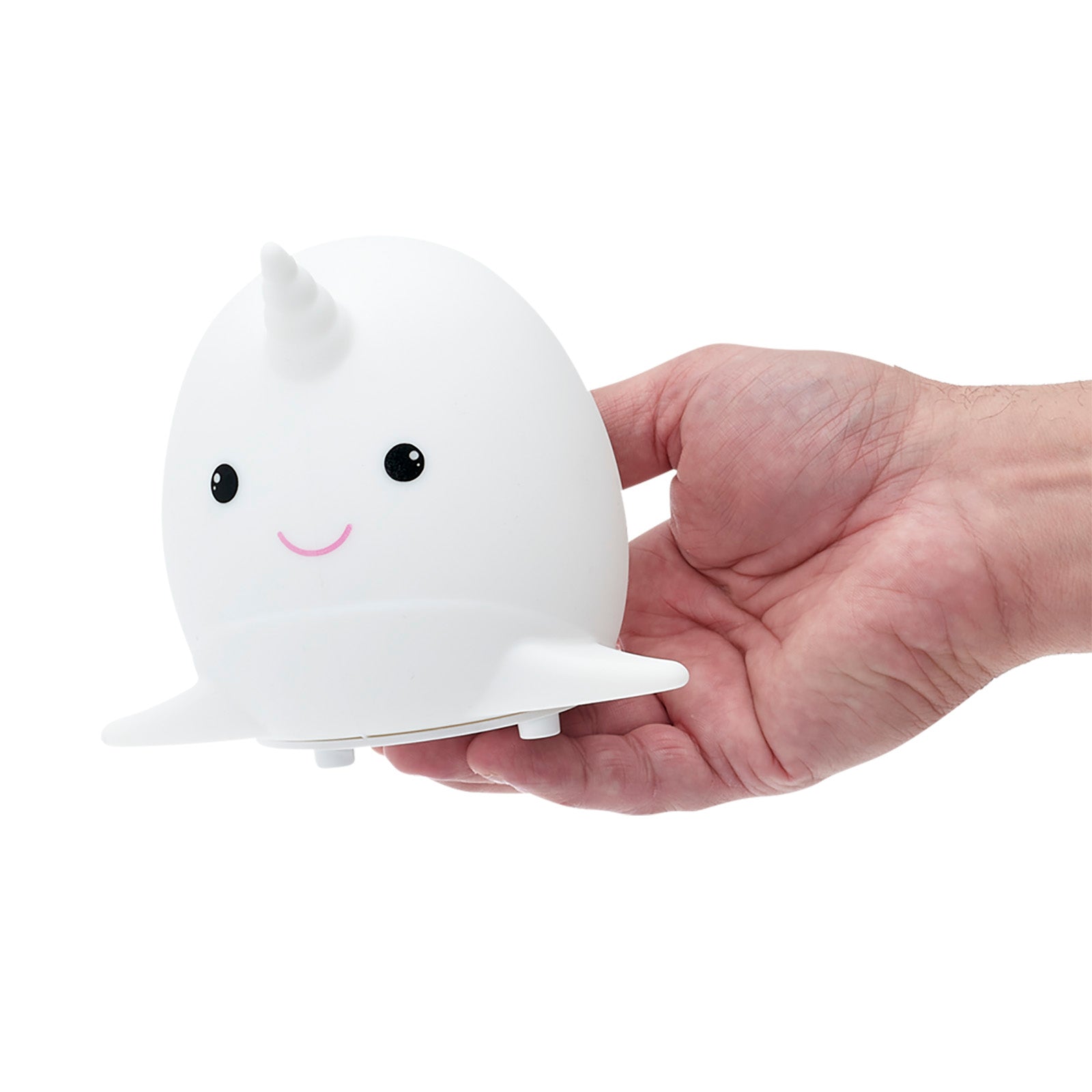 LitezAll Narwhal Squishable Color Changing Silicone Lantern