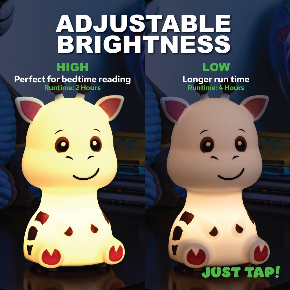LitezAll® Giraffe Squishable Color Changing Silicone Lantern - LitezAll - Lanterns - 5