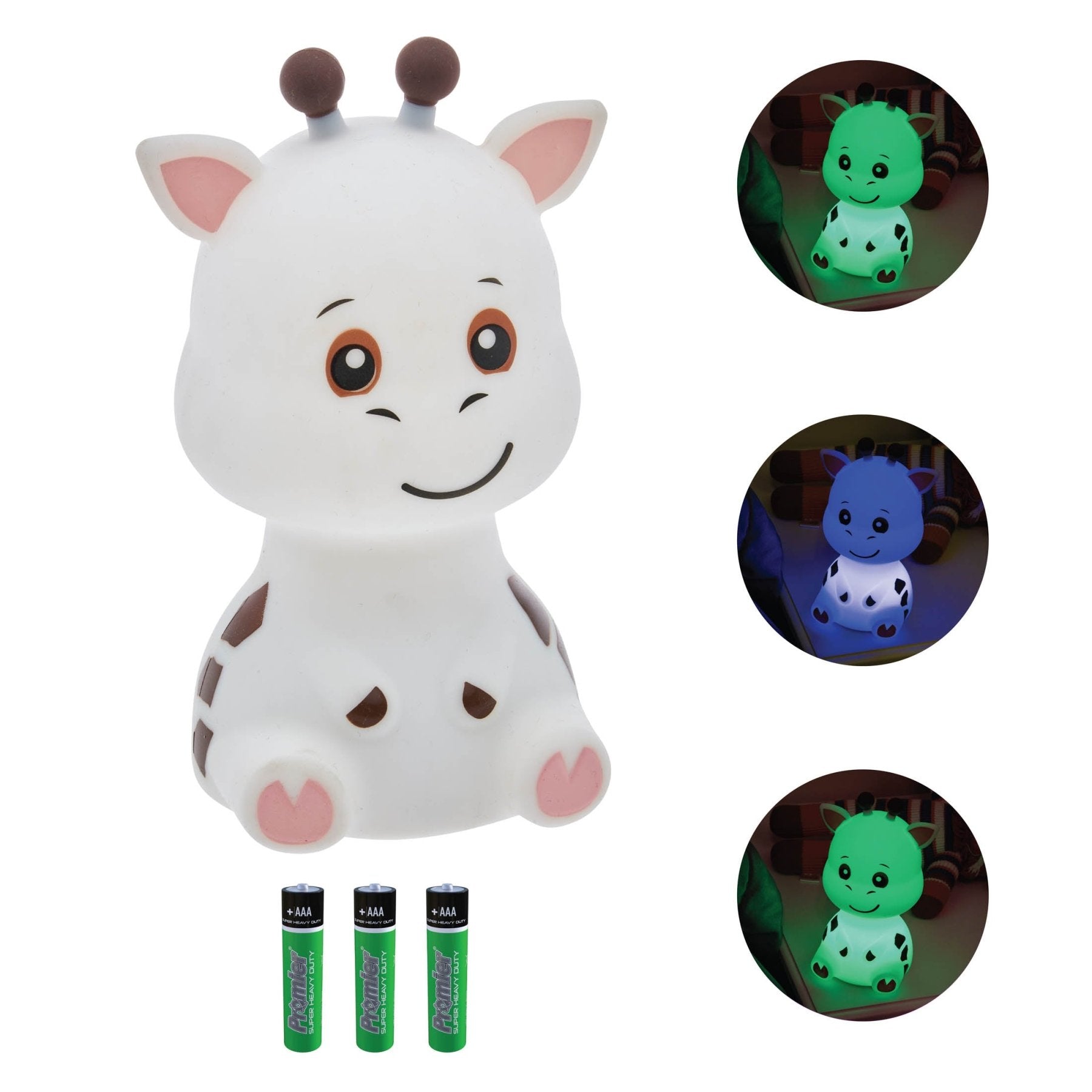 LitezAll® Giraffe Squishable Color Changing Silicone Lantern - LitezAll - Lanterns - 2