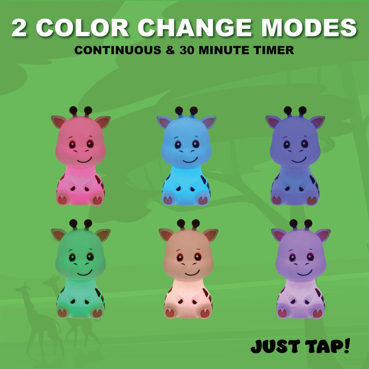 LitezAll® Giraffe Squishable Color Changing Silicone Lantern - LitezAll - Lanterns - 4