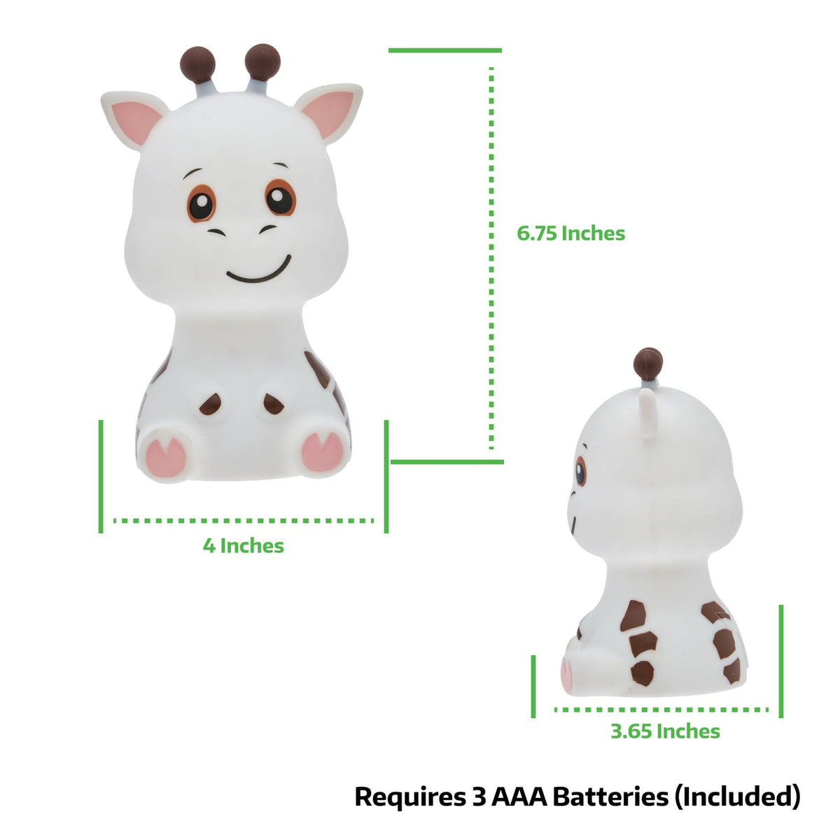LitezAll® Giraffe Squishable Color Changing Silicone Lantern - LitezAll - Lanterns - 6