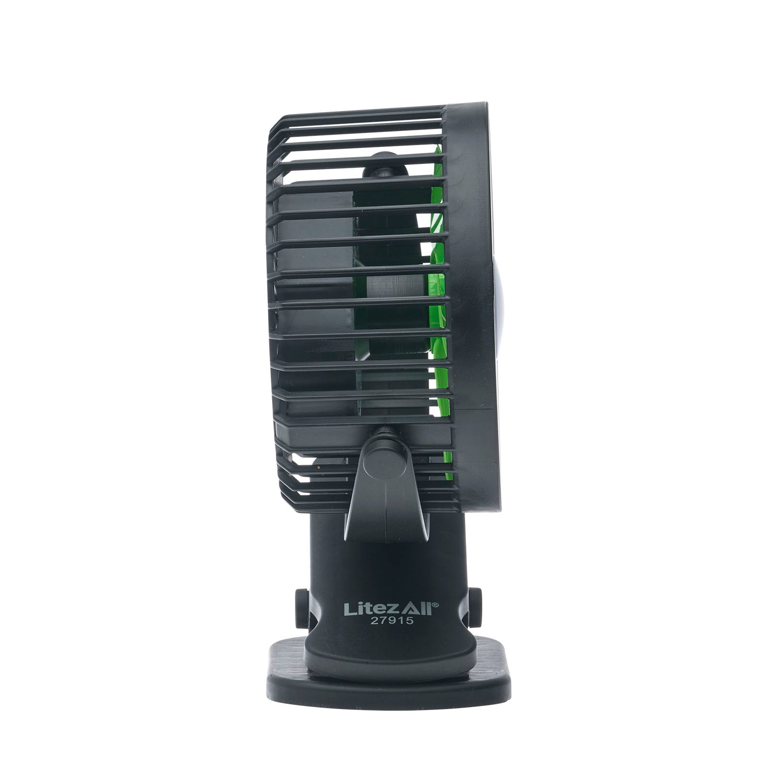 LitezAll® Rechargeable Clip On Fan with Light
