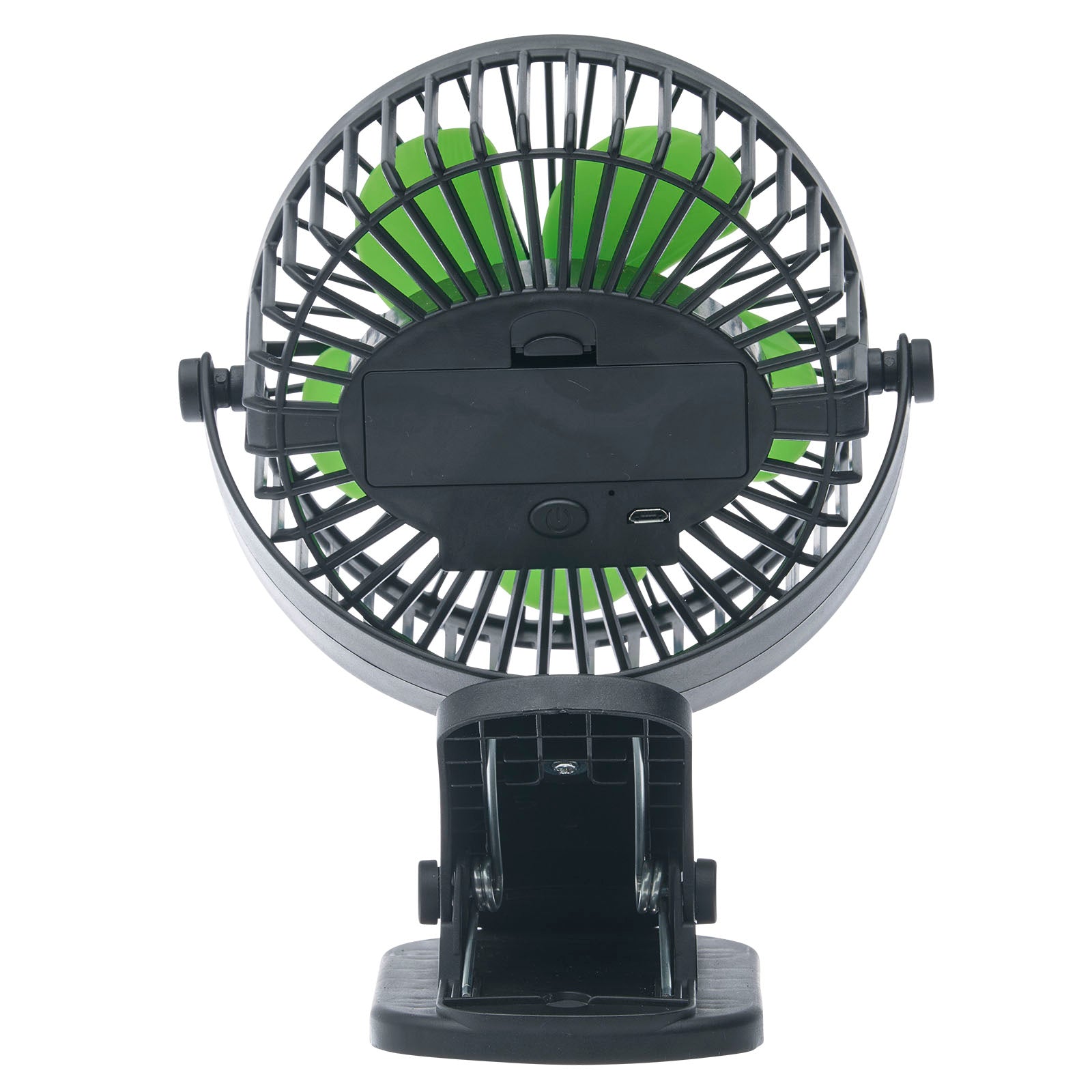 LitezAll® Rechargeable Clip On Fan with Light