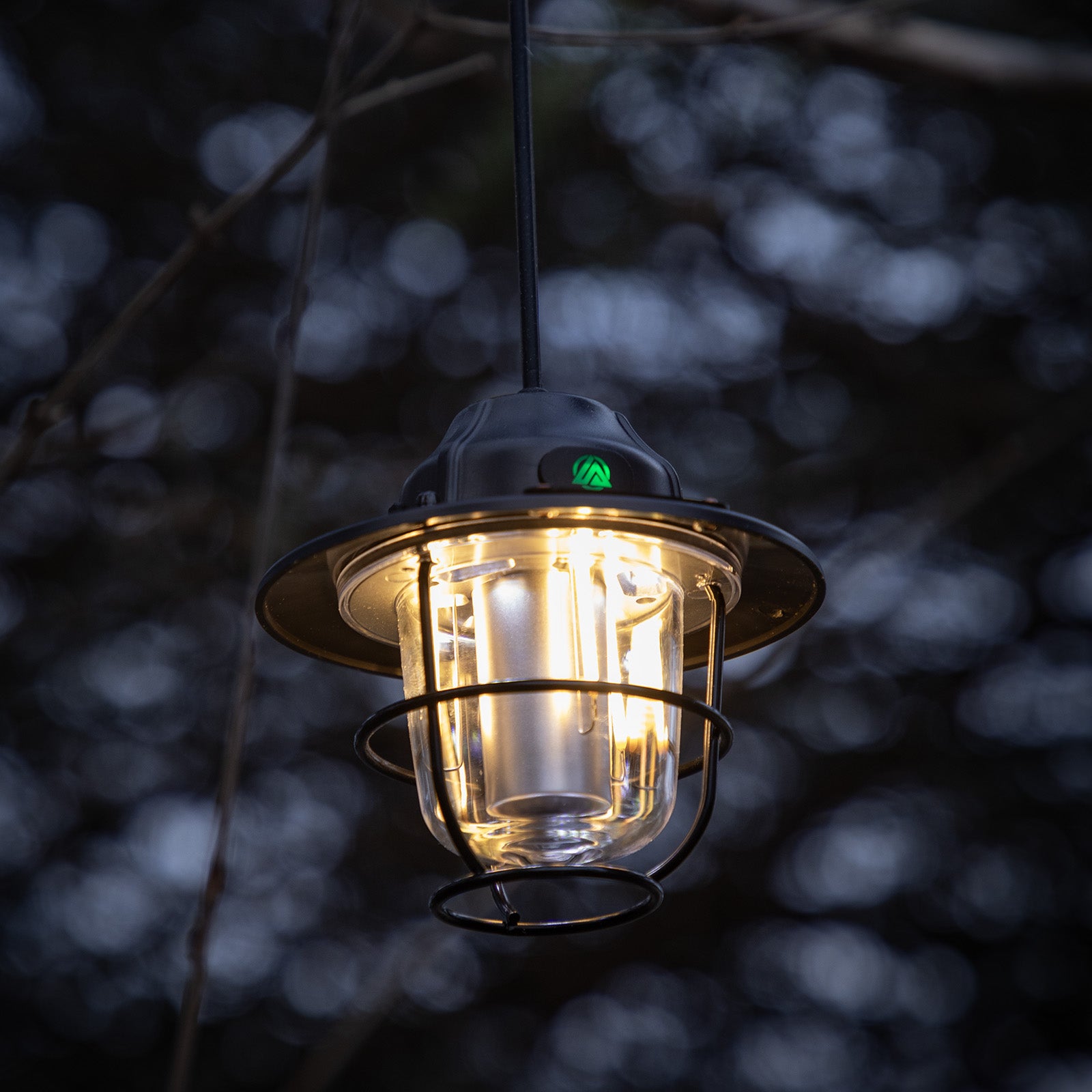 LitezAll® Rechargeable Pine Cone Lantern 4 Light Modes