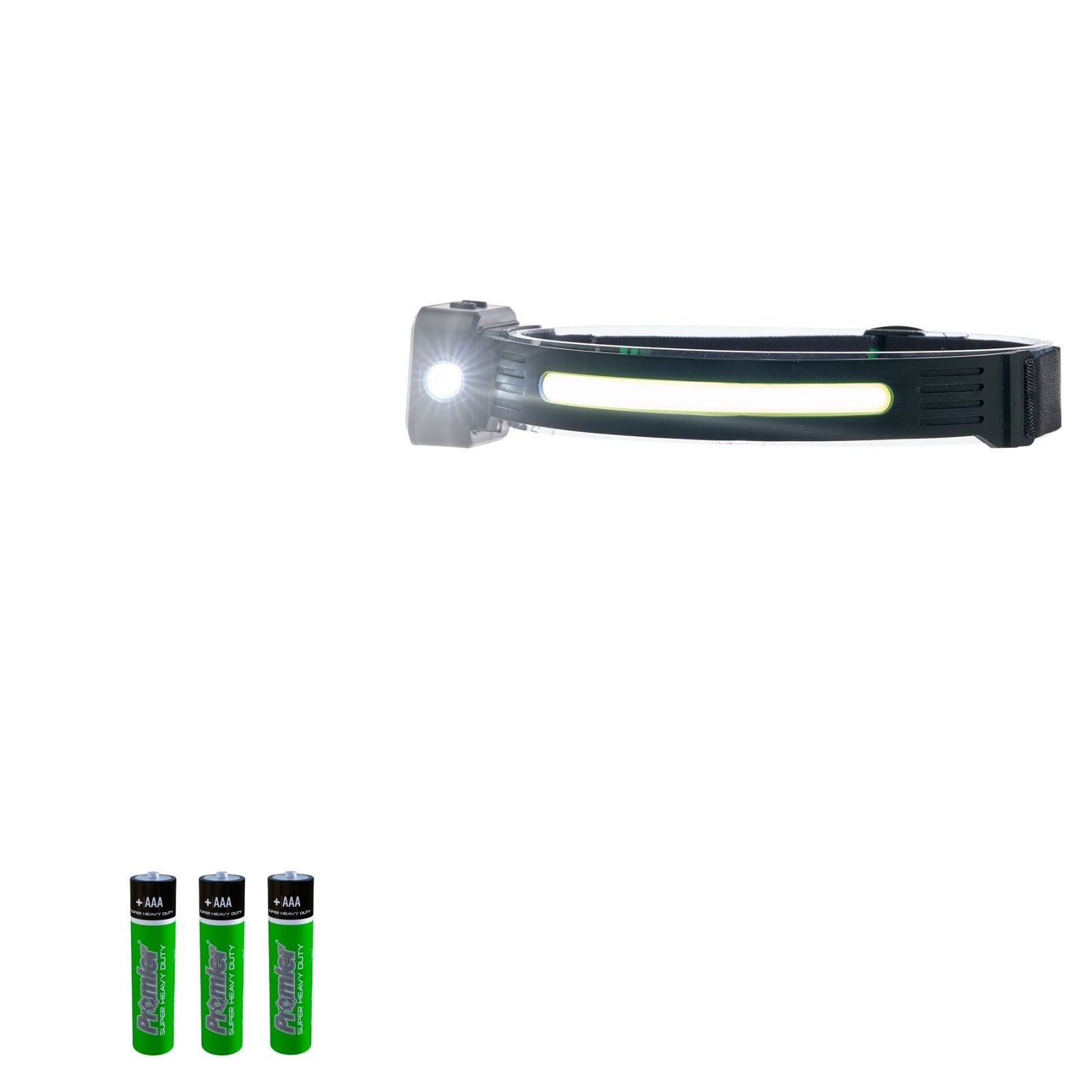 LitezAll® Briteband® Low Profile Silicone Headlamp with Inspection Light - LitezAll - Headlamps - 2