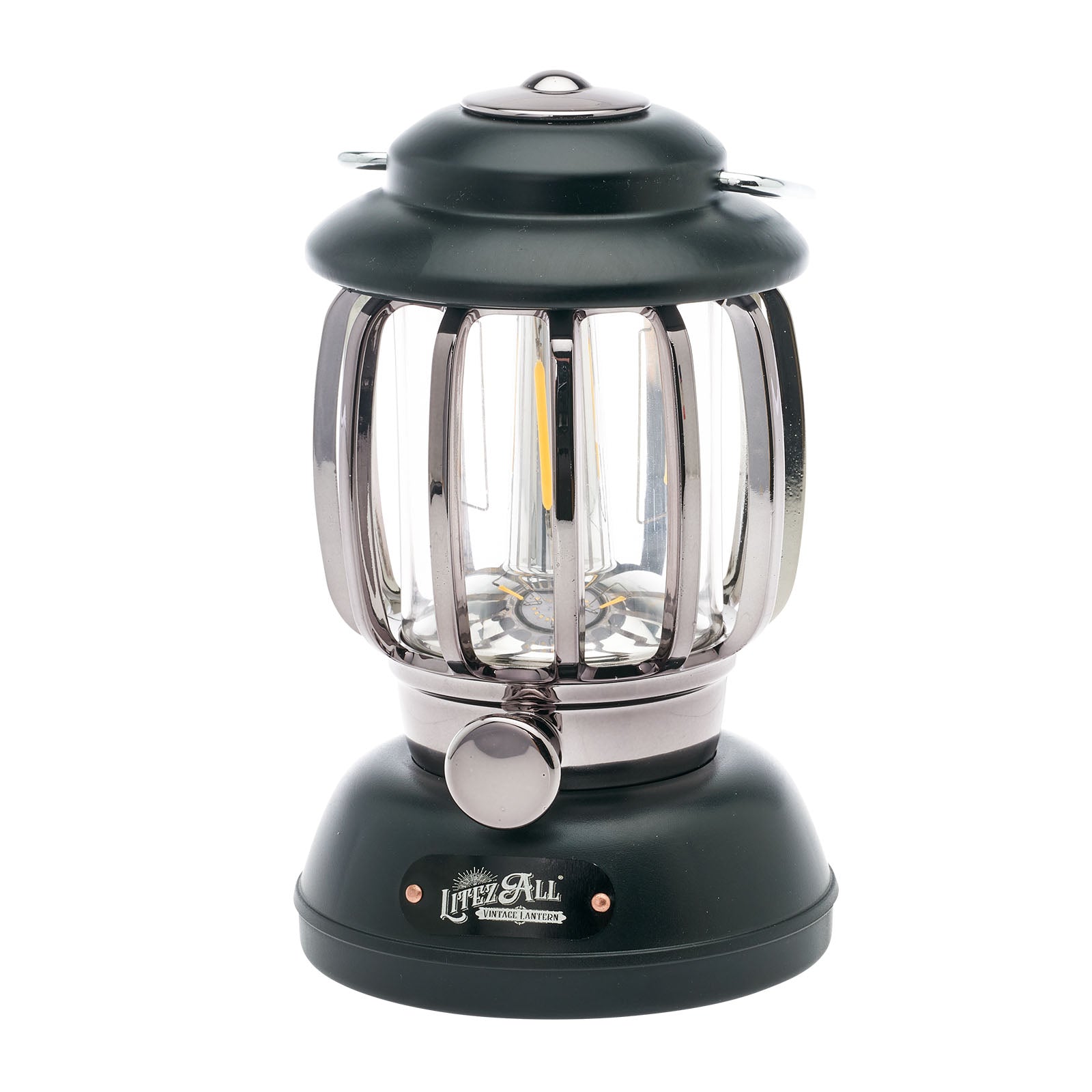 LitezAll® OLE '92® Rechargeable and Battery Powered Camping Lantern with Dimmer
