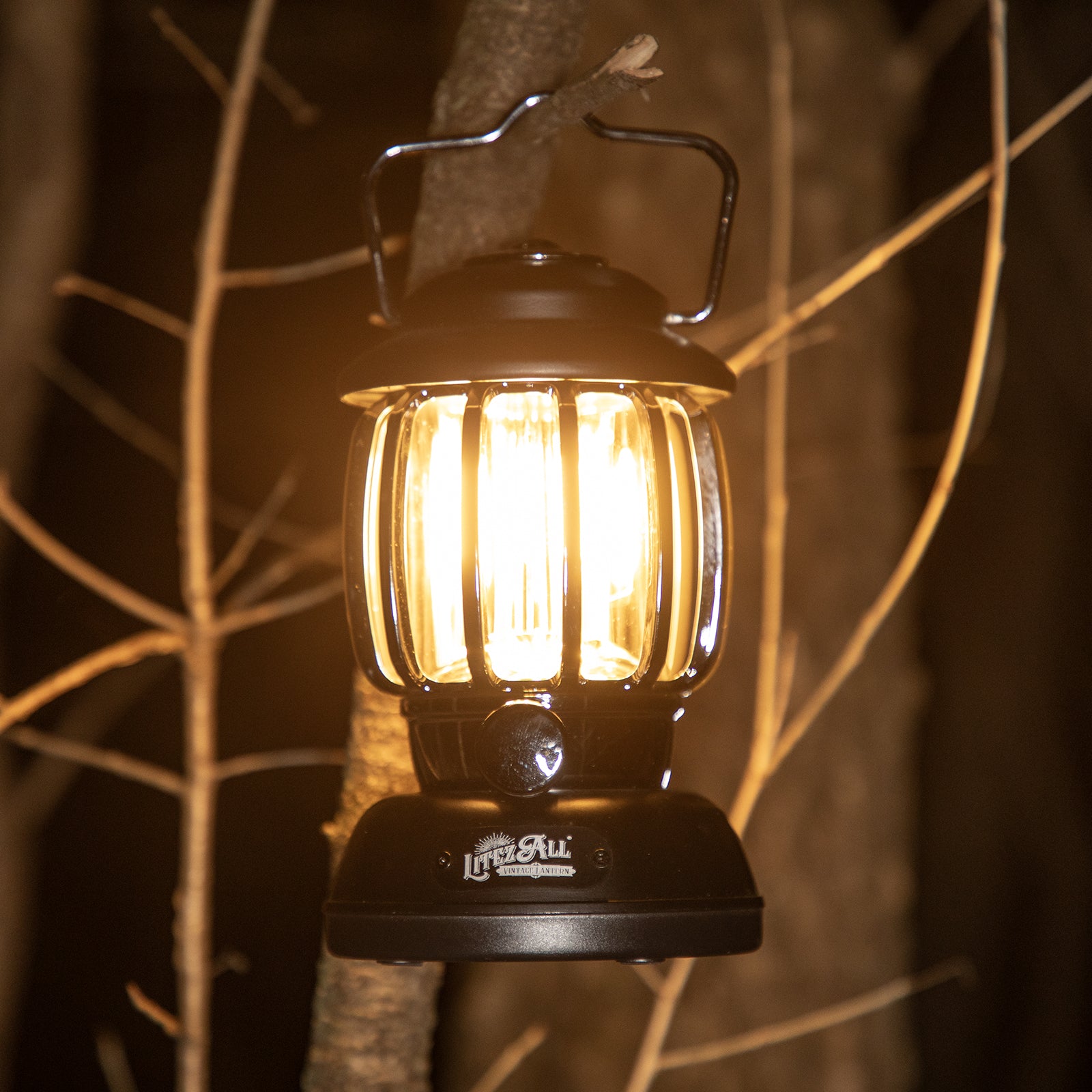 LitezAll® OLE '92® Rechargeable and Battery Powered Camping Lantern with Dimmer - LitezAll - Lanterns - 4
