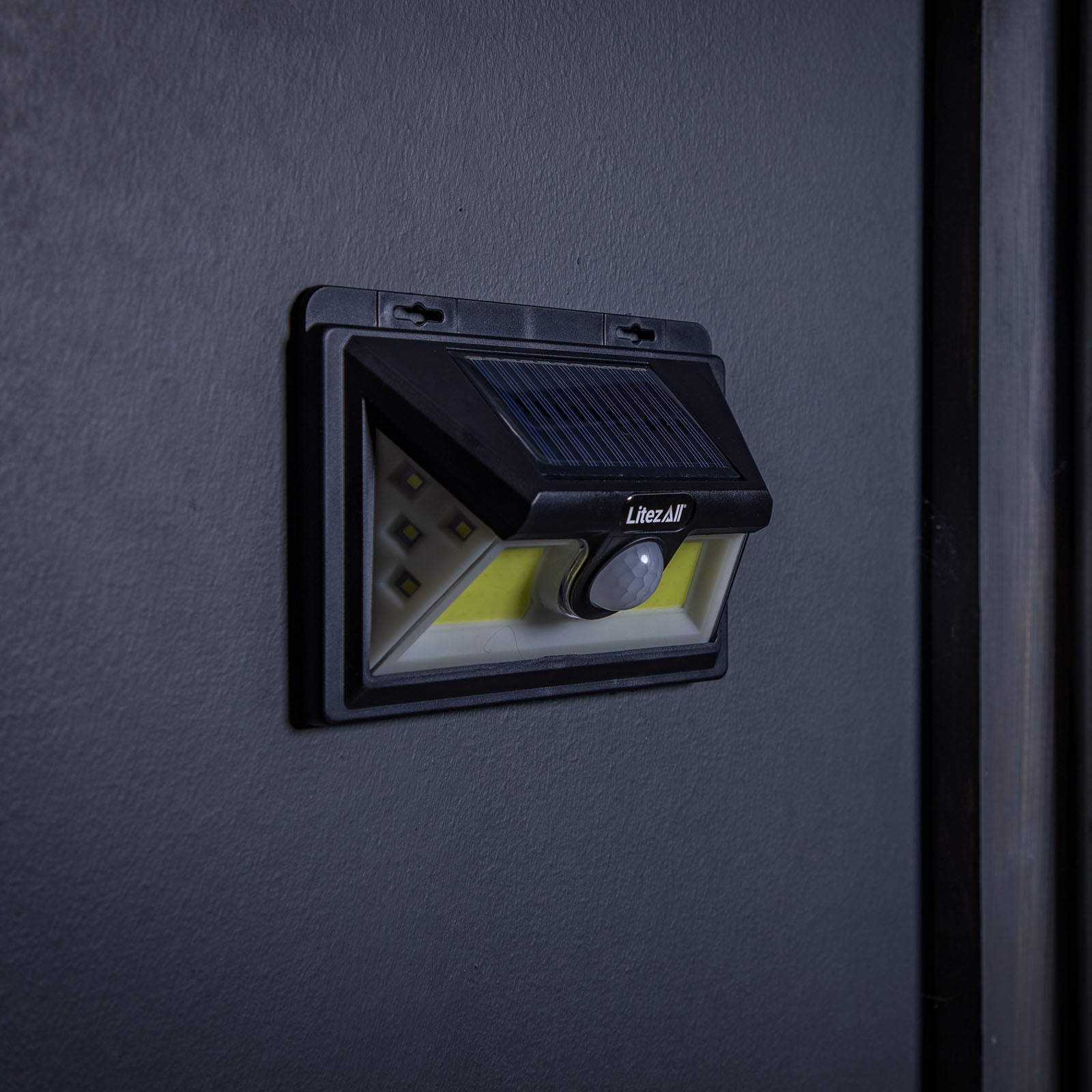 LitezAll® 1500 Lumen Solar Security Light